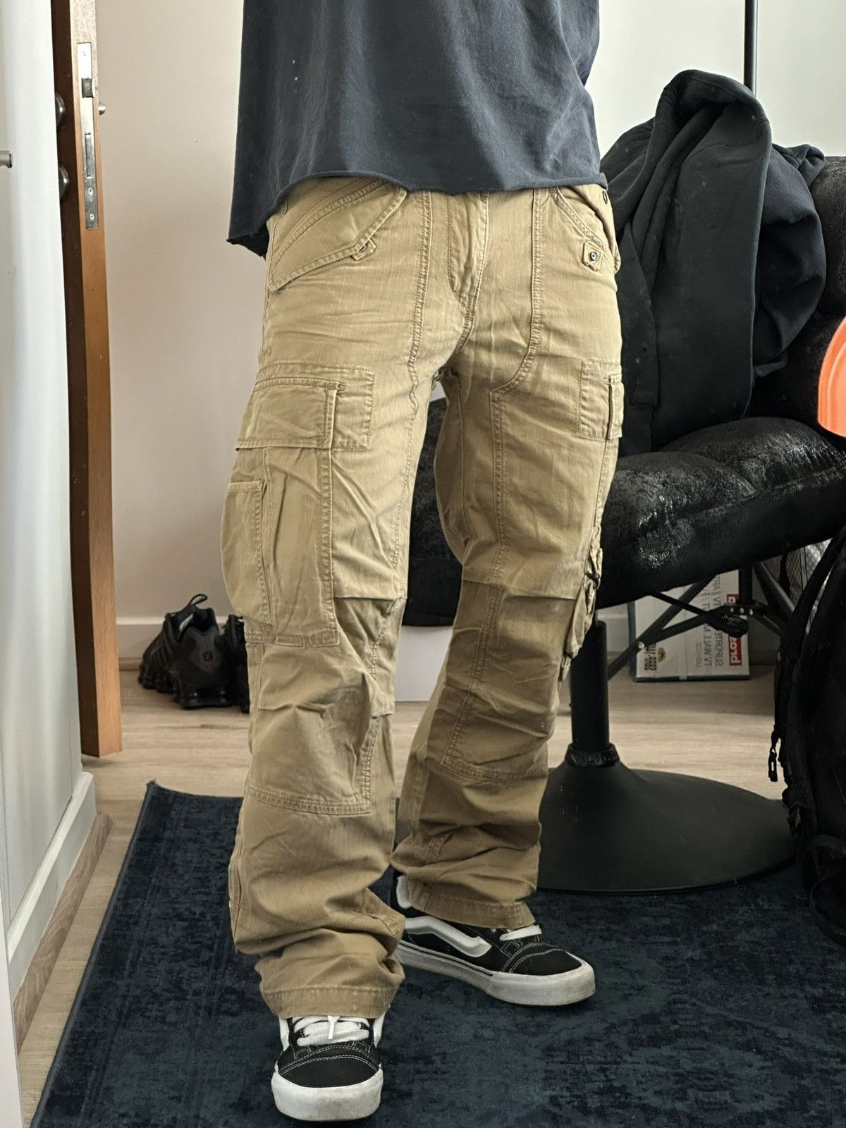 Polo Ralph Lauren Rare early 2000s Polo Ralph Lauren Parachute Cargo Pants Size US 34 / EU 50 - 6 Thumbnail