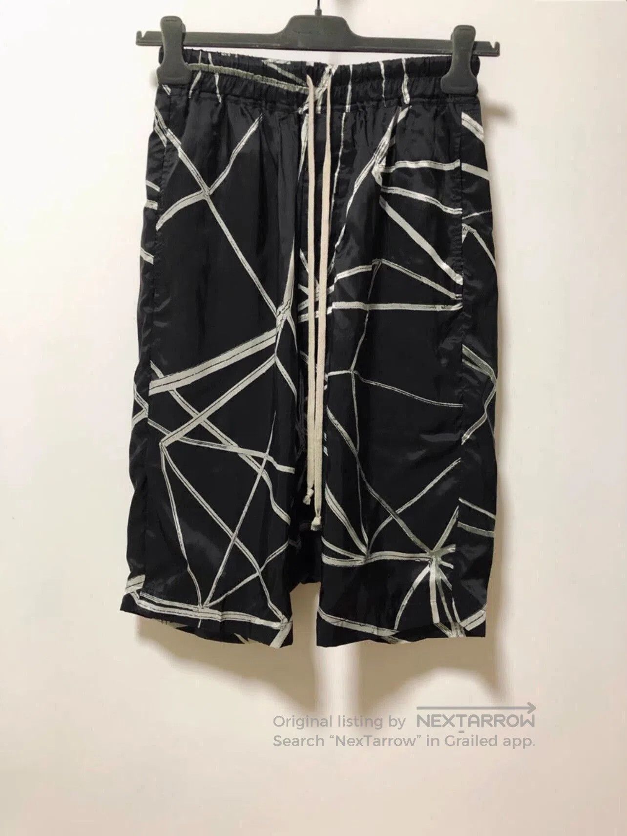 Rick Owens Rick Owens Geometric Design Shorts. Size US 34 / EU 50 - 3 Thumbnail