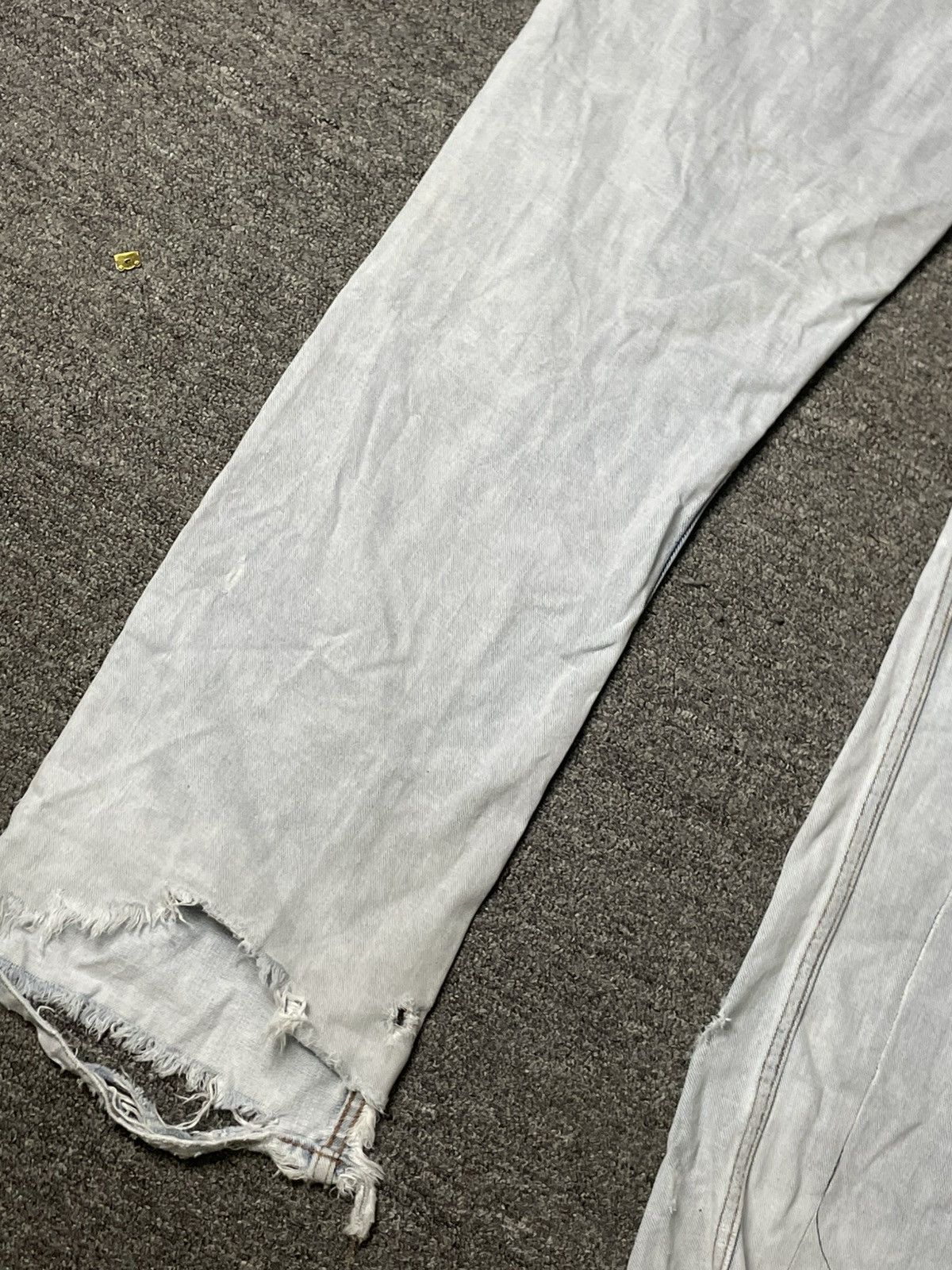 Japanese Brand × Vintage Vintage NYLAUS Custom Ripped Jeans (89) Size US 33 - 14 Thumbnail