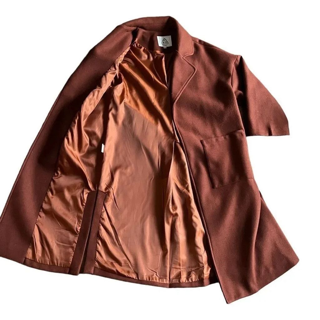 Other Oversized Coat in TEAK Size L / US 10 / IT 46 - 2 Thumbnail