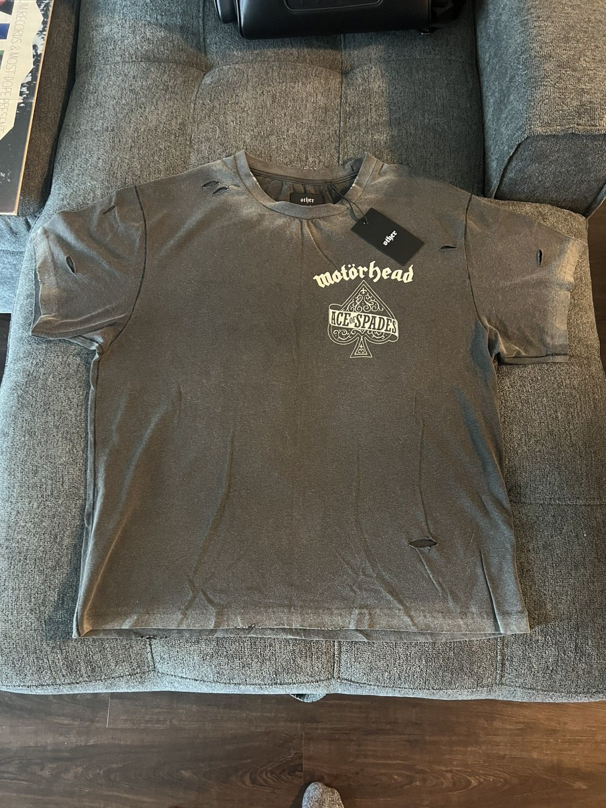 Other UK Other UK Motörhead Ace of Spades T-Shirt Gray Distressed Size US M / EU 48-50 / 2 - 1 Thumbnail