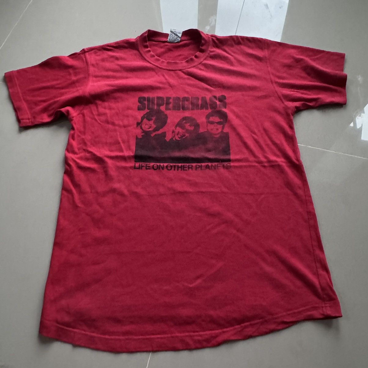Band Tees × Vintage Vintage '00 Supergrass - Life On Other Planets Size US M / EU 48-50 / 2 - 2 Thumbnail