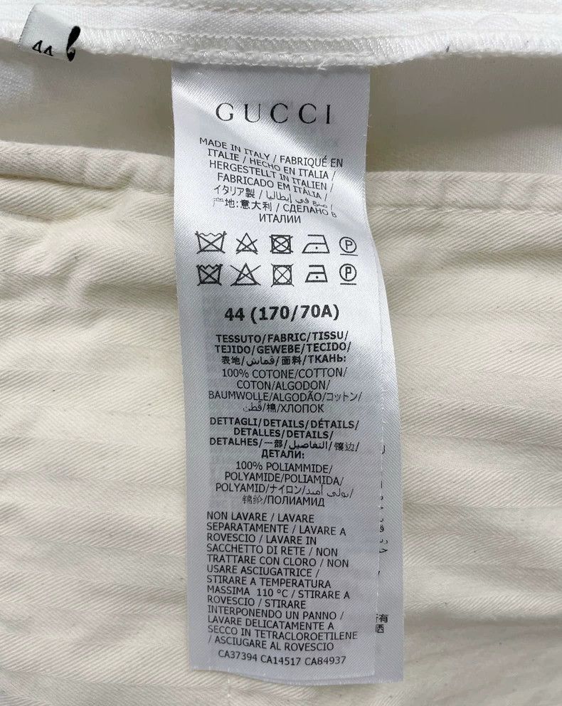 Gucci Gucci White jeans 2502-Nextarrow Size US 28 / EU 44 - 6 Thumbnail