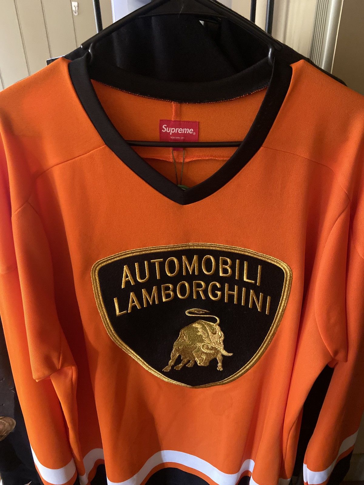 Supreme Automobili Lamborghini Hockey Jersey (SS20) - $148
