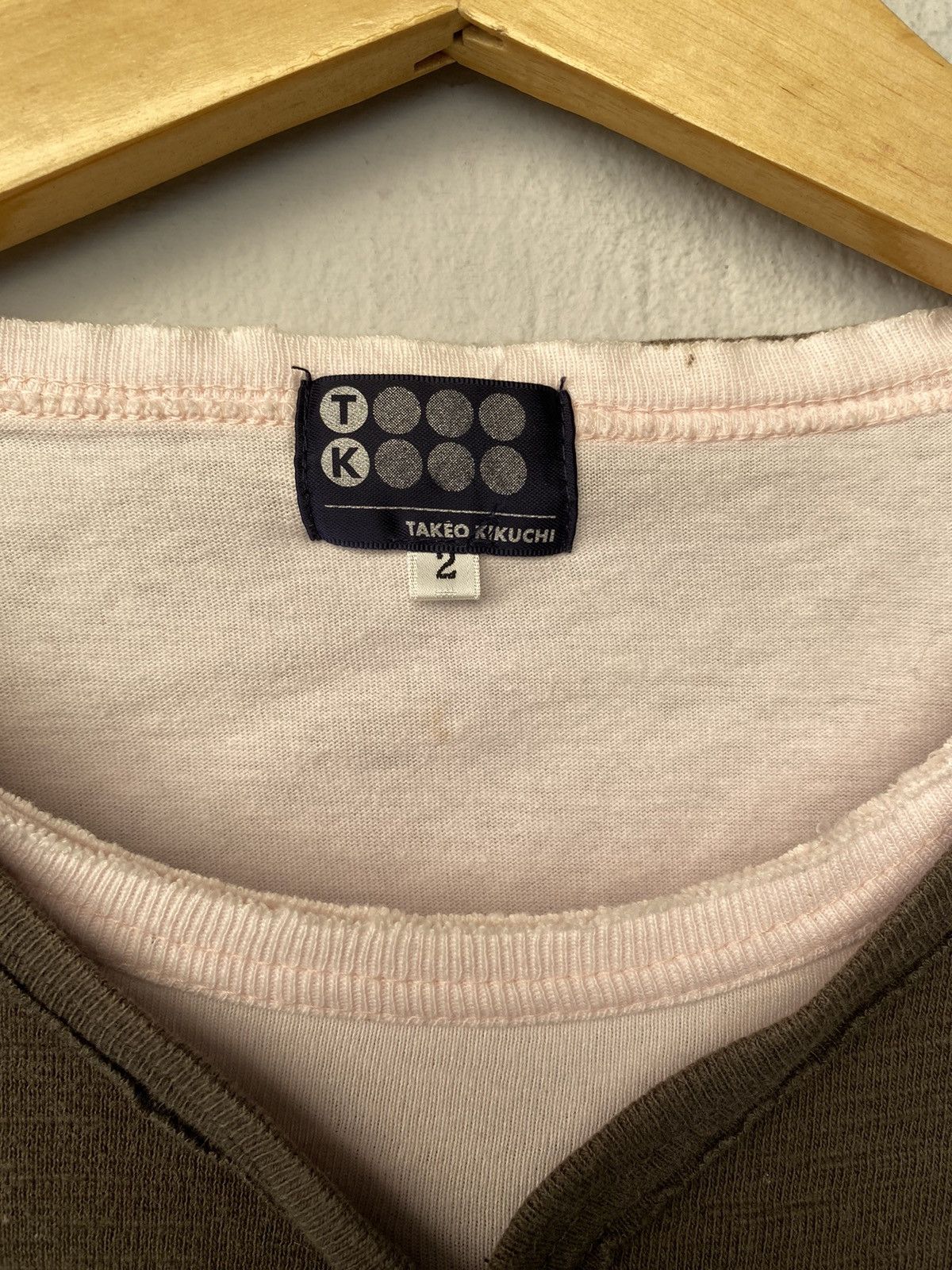 Japanese Brand Vintage Y2K Takeo Kikuchi Long Sleeve Size US S / EU 44-46 / 1 - 4 Thumbnail