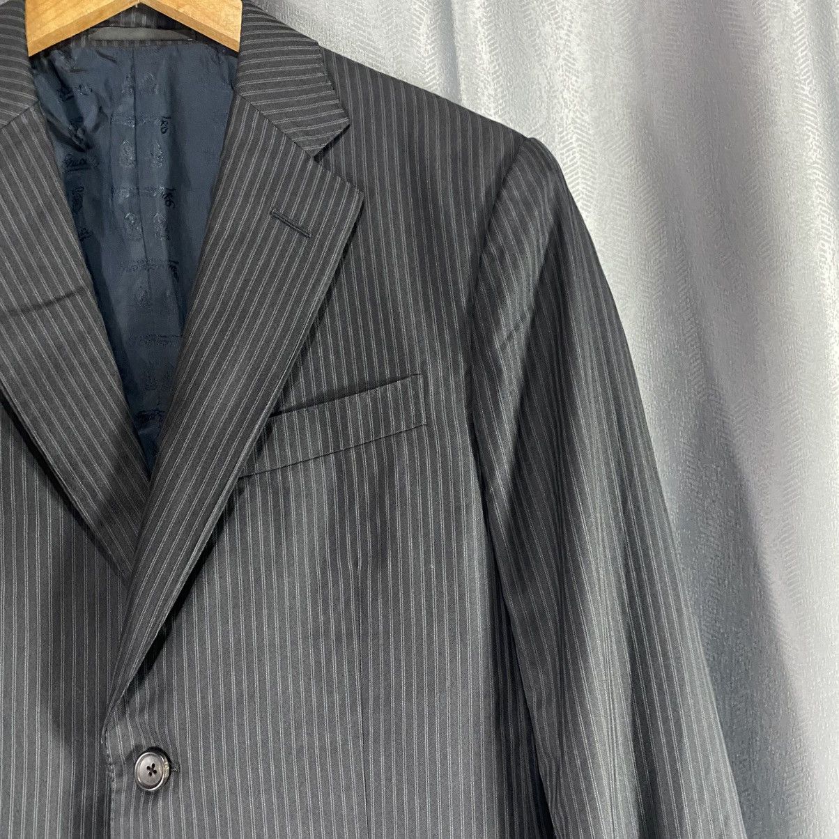 Gucci GUCCI - TOMFORD ERA - DOUBLE BREASTED PINSTRIPED BLAZER Size 48R - 5 Thumbnail