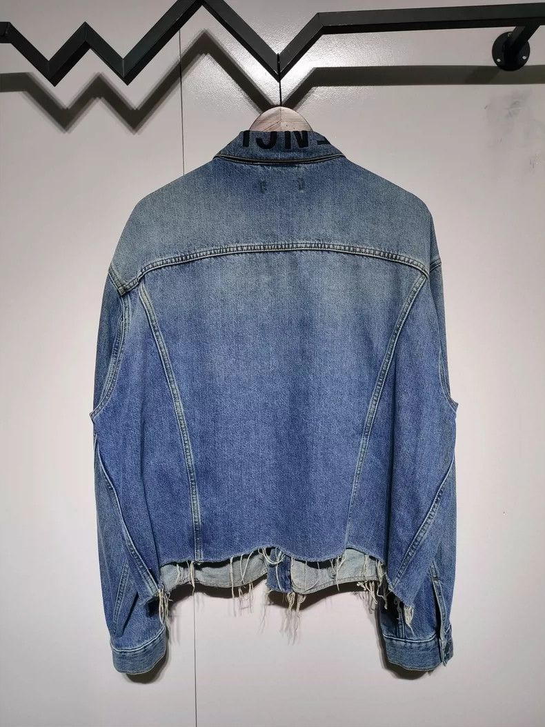 Balenciaga Balenciaga Denim Jacket Size L - dmc Size US L / EU 52-54 / 3 - 1 Thumbnail