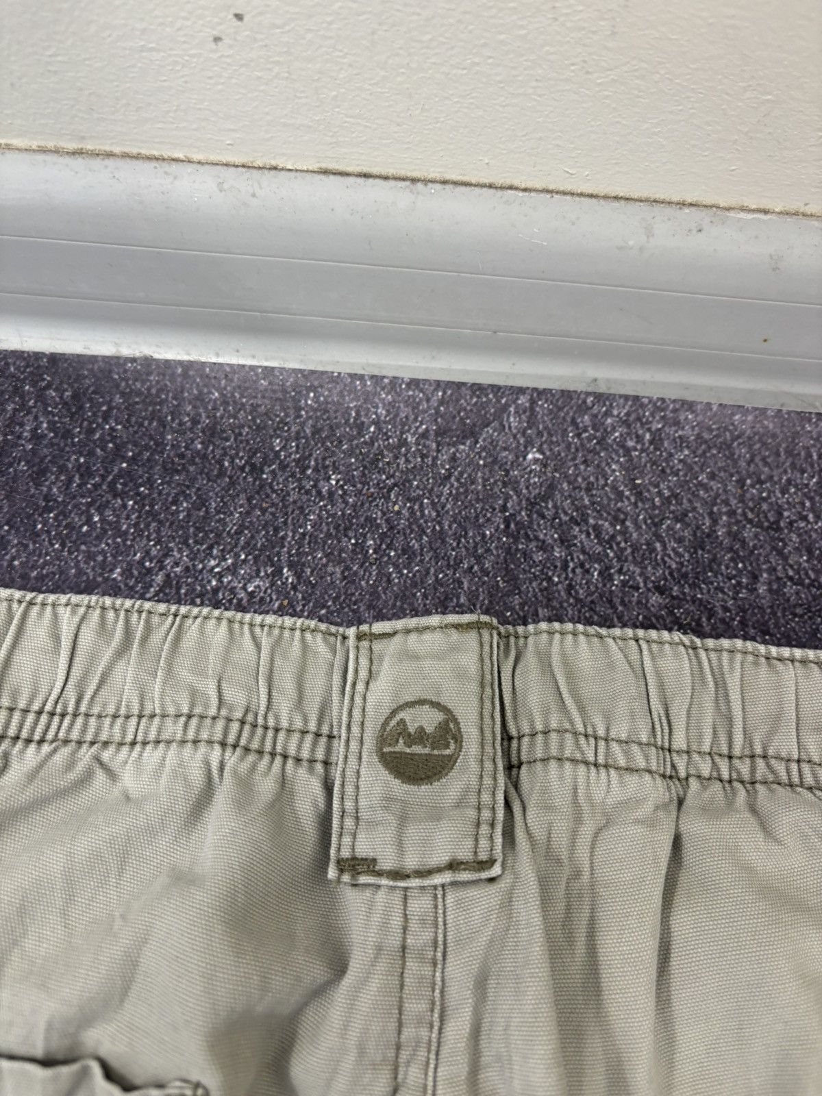 Vintage Vintage Wrangler Y2K Beige Military Utility Cargo Shorts Size US 34 / EU 50 - 17 Thumbnail