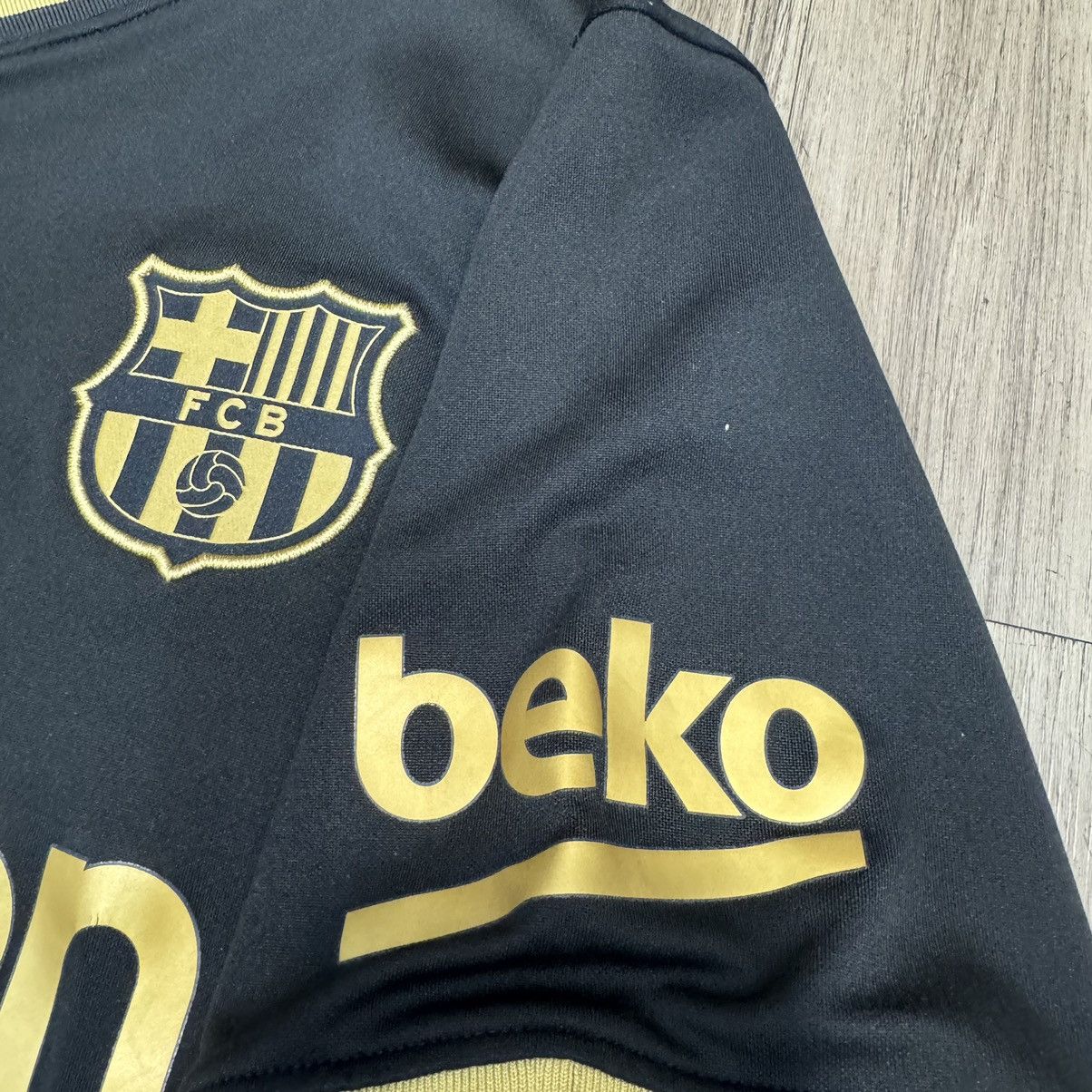 Nike Barcelona 20/21 away shirt #10 Messi Size US L / EU 52-54 / 3 - 6 Thumbnail