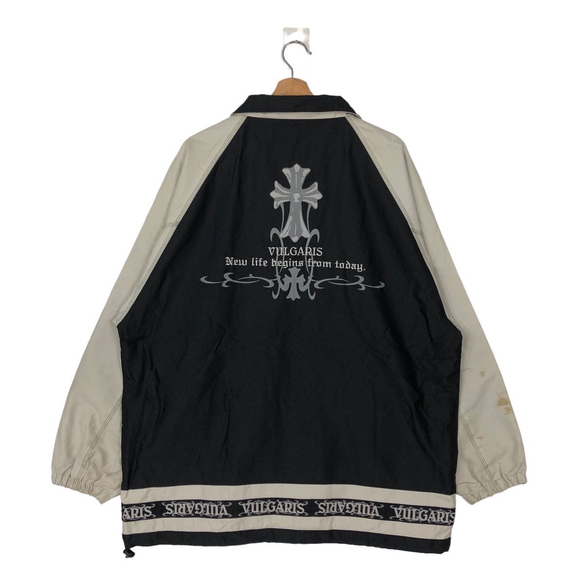 Japanese Brand VINTAGE VULGARIS SURVIVAL JACKET INSPIRE CHROME HEARTS Size US L / EU 52-54 / 3 - 7 Thumbnail