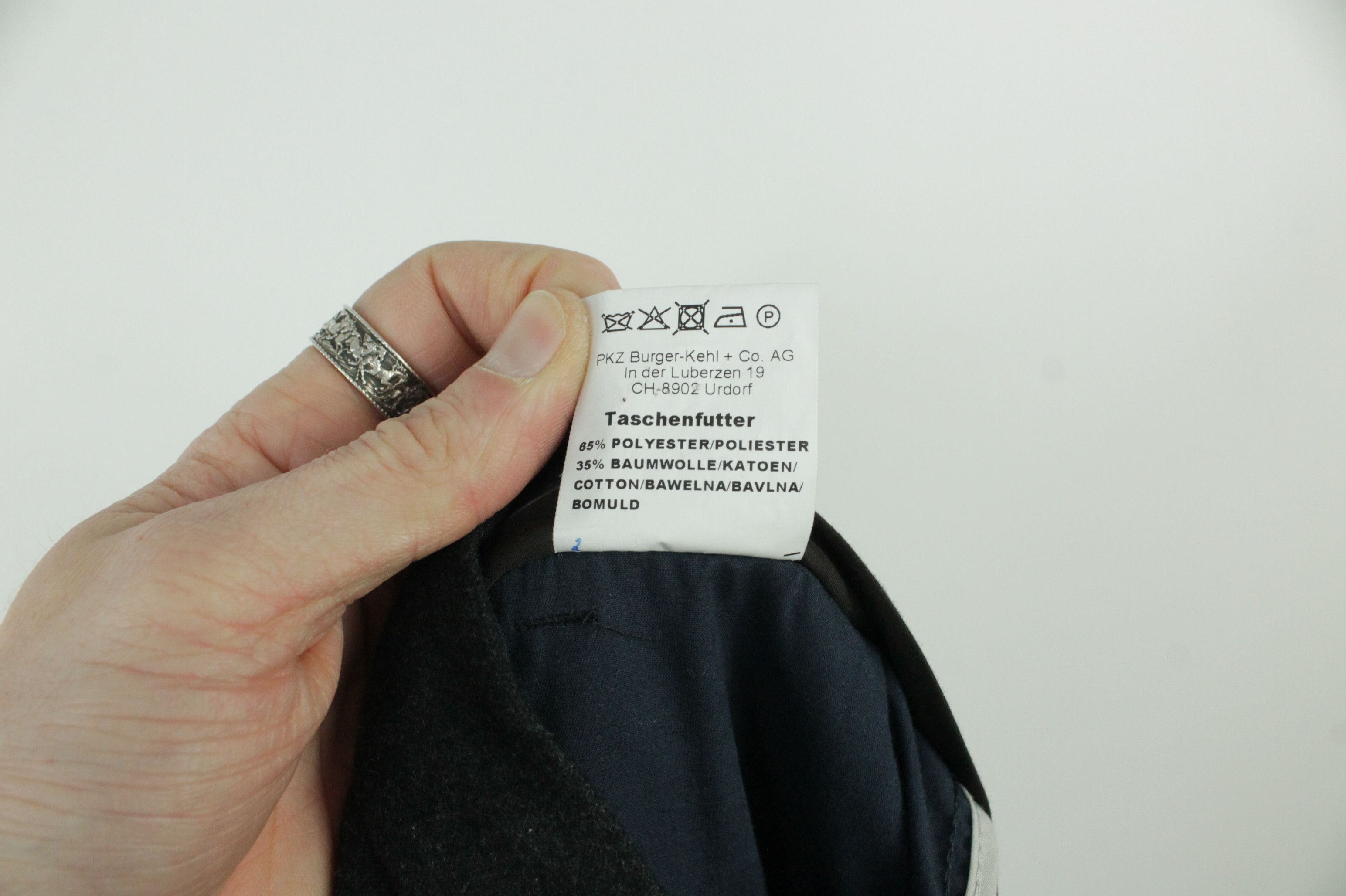 Other Paul Kehl Gray Flannel Wool Trousers Dress Pans Men's Size 48R - 9 Thumbnail