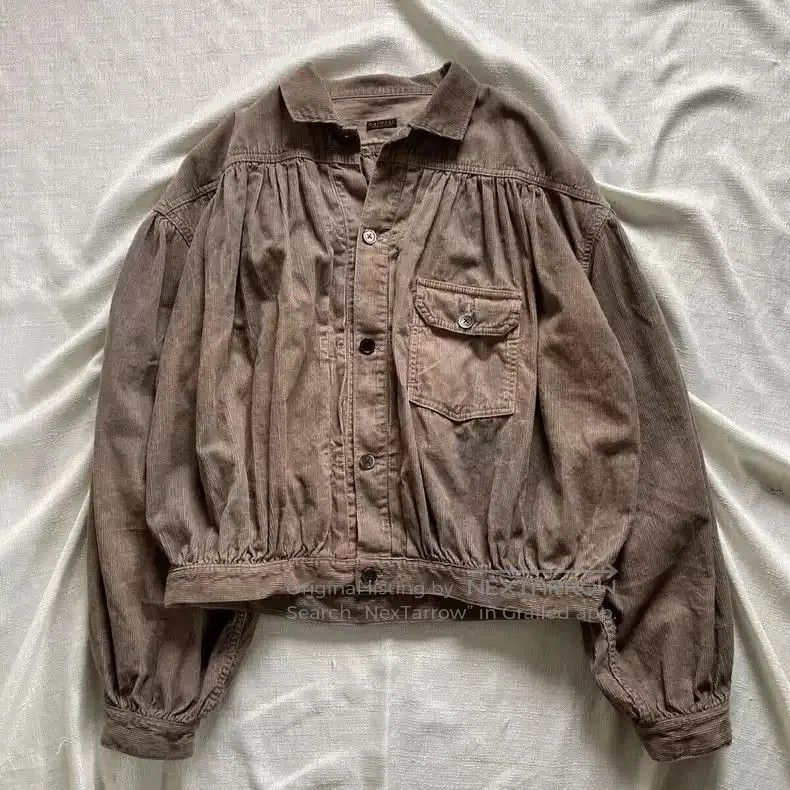 Kapital kapital Retro corduroy cotton jacket coat. Size US L / EU 52-54 / 3 - 1 Thumbnail