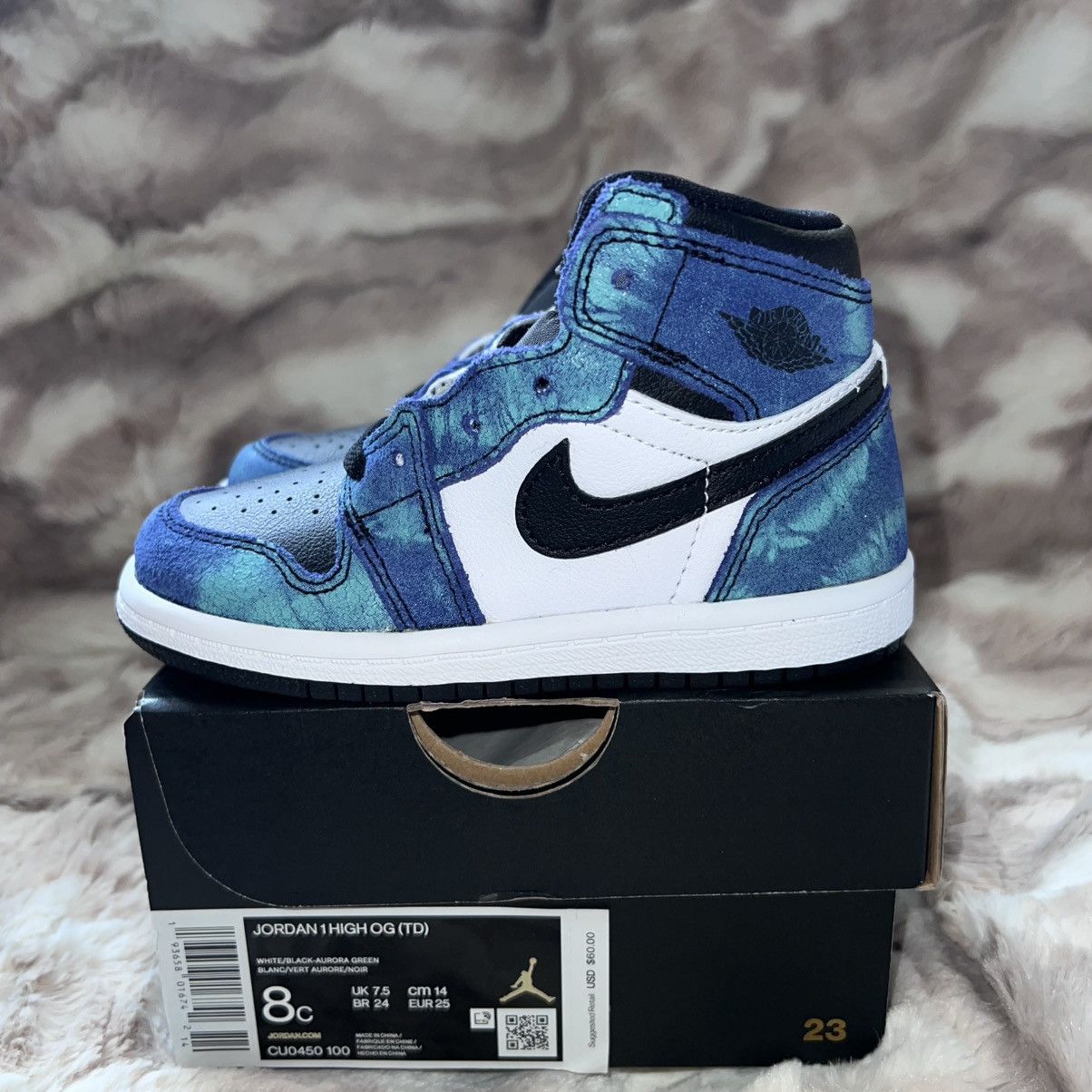 Jordan Brand JORDAN 1 retro high TIE DYE (TD) Size US 8 / EU 41 - 1 Thumbnail
