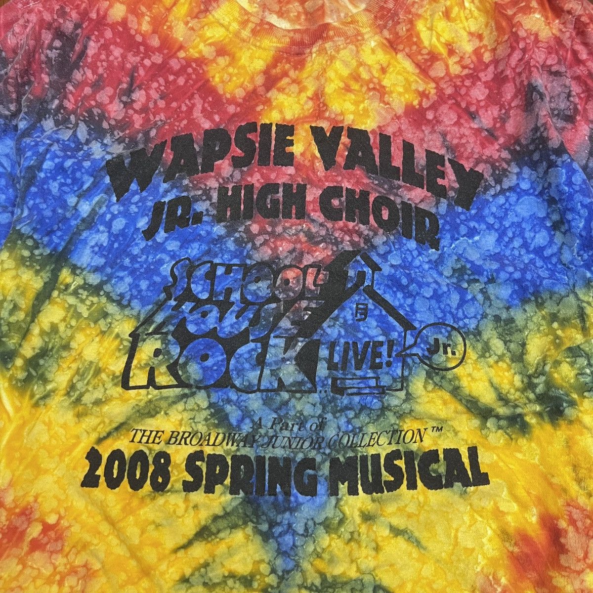 Band Tees Vintage Musical School Of Rock Tye Dye Size US M / EU 48-50 / 2 - 2 Thumbnail