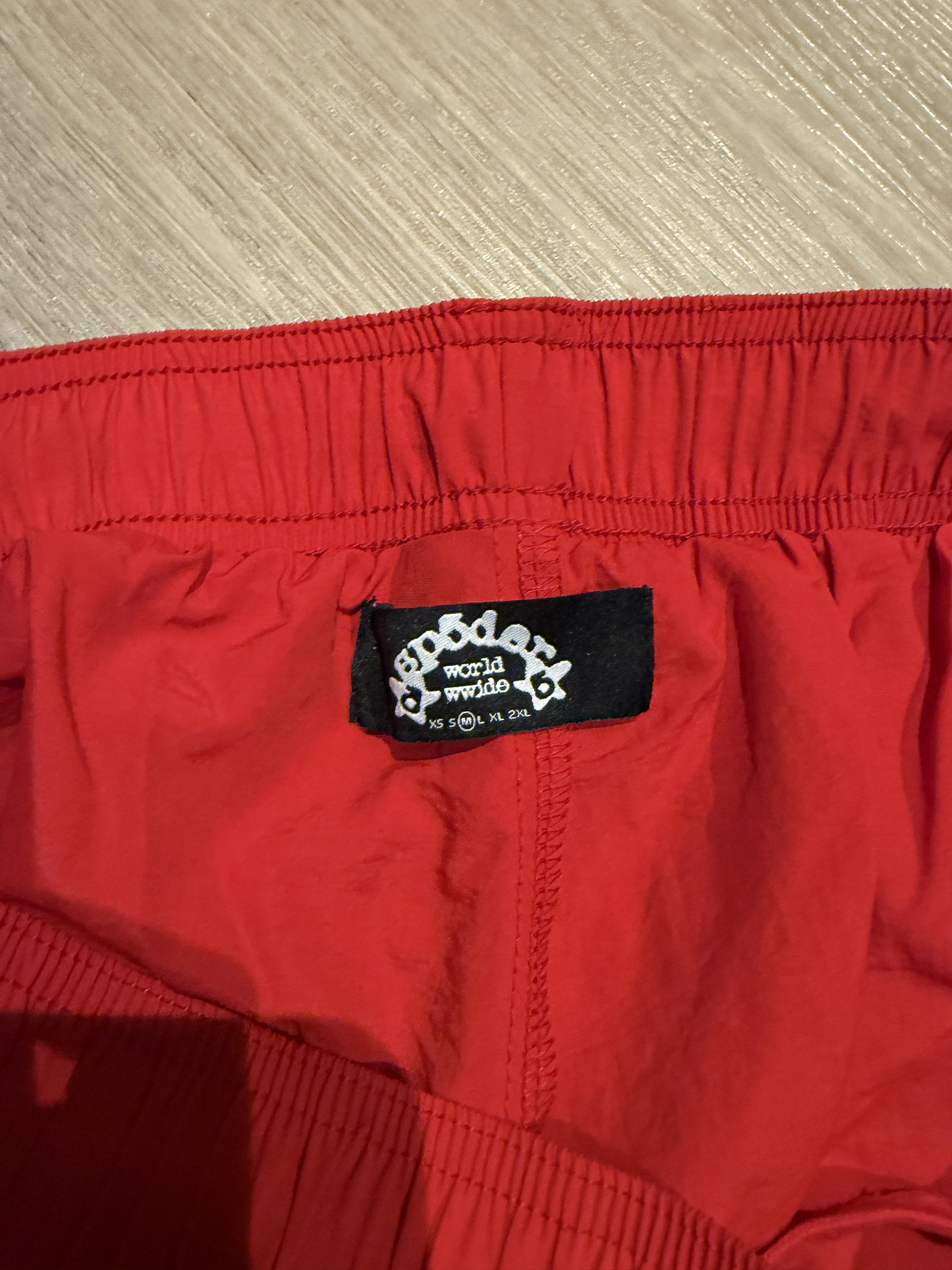 Sp5der Sp5der Red OG Web Double Layer Shorts Size US 32 / EU 48 - 8 Thumbnail