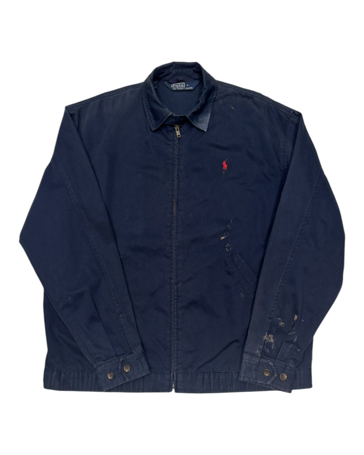 Polo Ralph Lauren 🔥POLO RALPH LAUREN DIRT ZIPPER COTTON JACKET Size US L / EU 52-54 / 3 - 11 Thumbnail