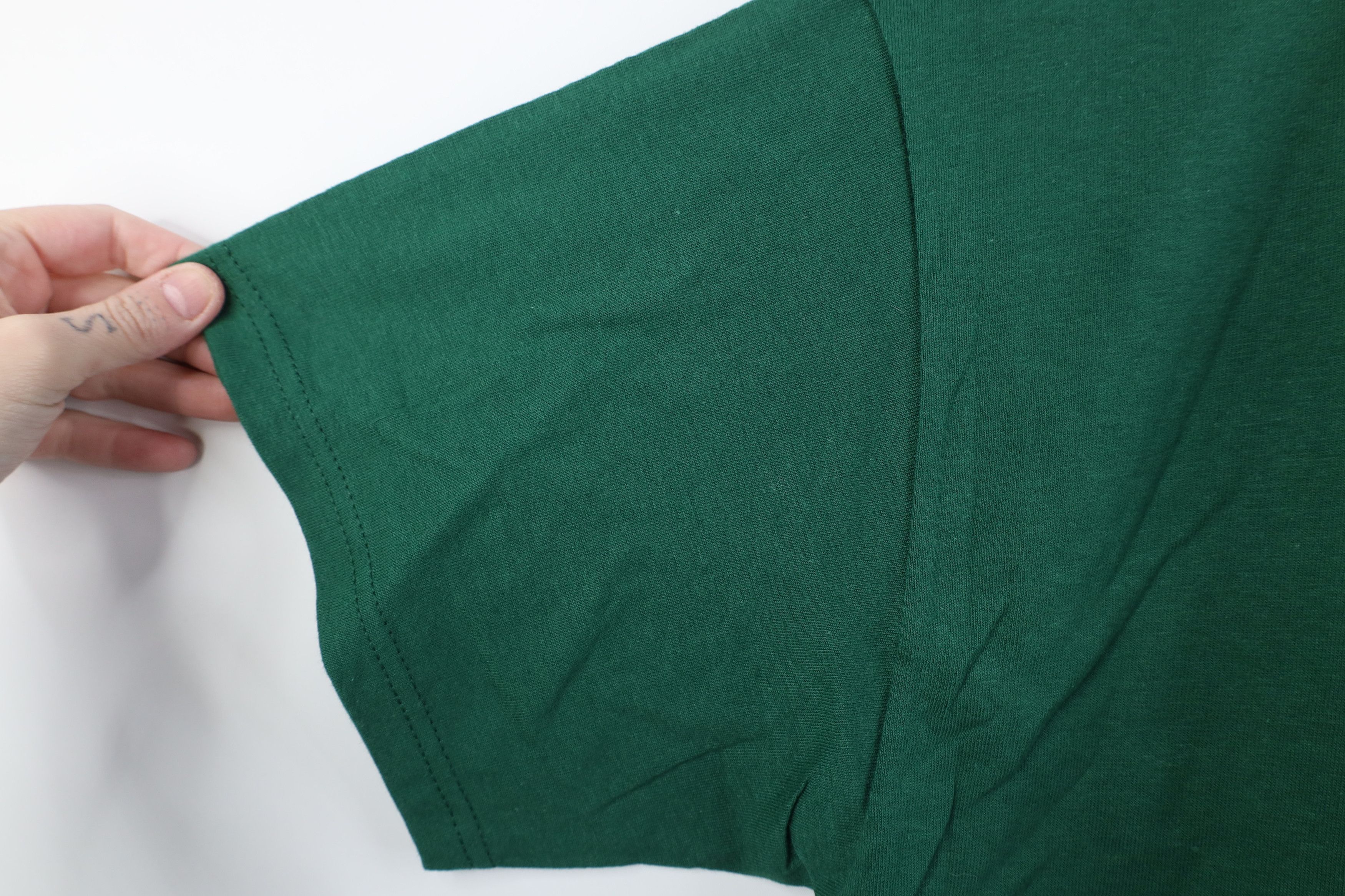 Hanes Deadstock Vintage Y2K Hanes Beefy T-Shirt Hunter Green Size US XL / EU 56 / 4 - 6 Thumbnail