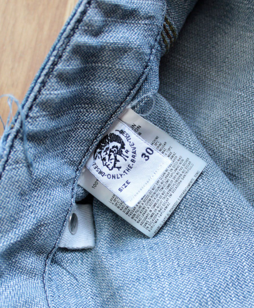 Diesel 🔥 Vintage Diesel Jeans Work Distressed Japanese Pants Denim Size US 30 / EU 46 - 5 Thumbnail