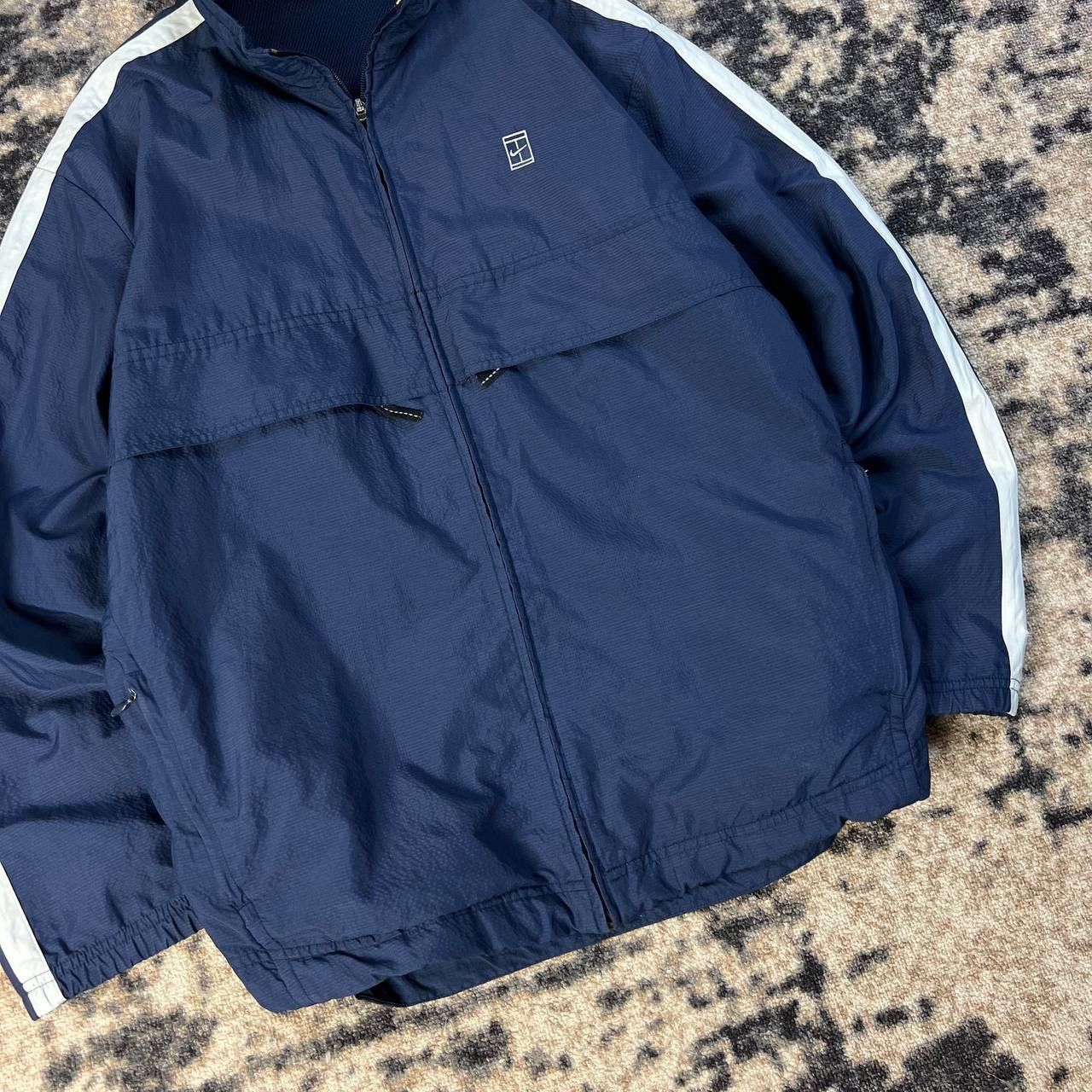Nike Nike Court Vintage Y2K Mini Logo Light Jacket Size US L / EU 52-54 / 3 - 3 Thumbnail