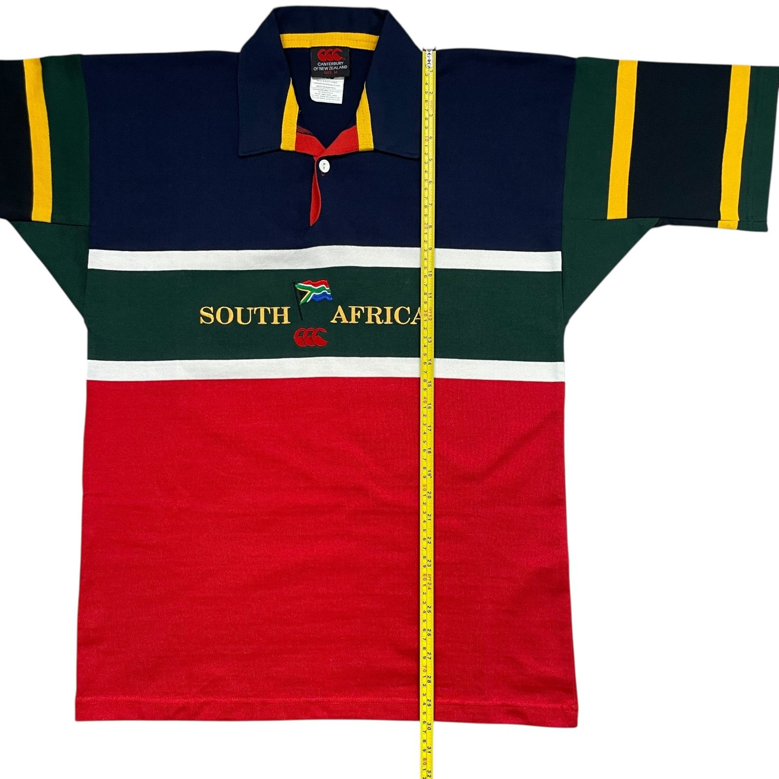 Canterbury of New Zealand VTG 00s SOUTH AFRICA CANTERBURY RUGBY SHIRT JERSEY Size US M / EU 48-50 / 2 - 5 Thumbnail
