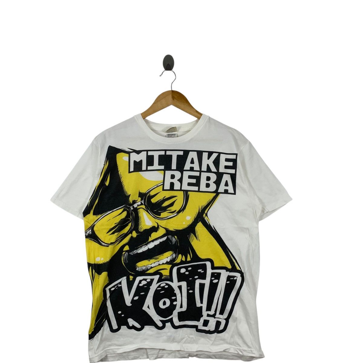 Band Tees OSHI KATO PIZZA RADIO Nico Music King Tee Shirt Top Japan Size US XL / EU 56 / 4 - 4 Thumbnail