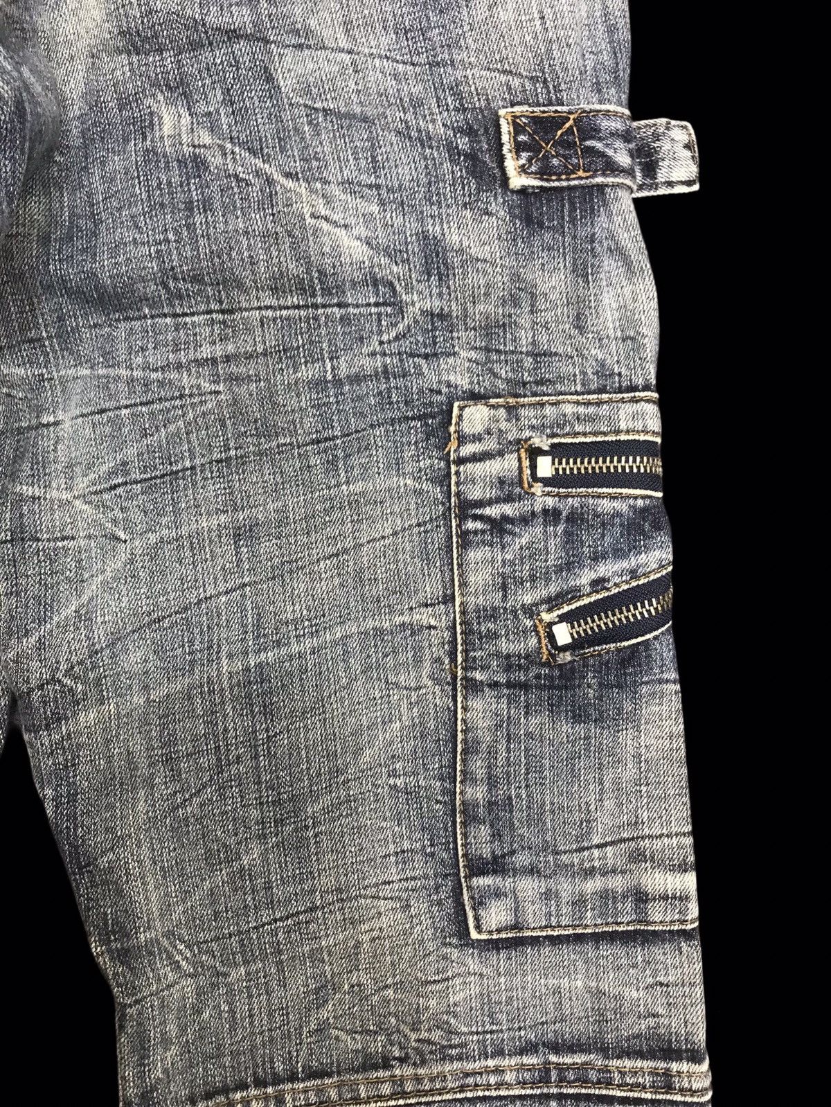 Seditionaries × semanticdesign 💥FLARE💥semantic design SICK FLARE MULTIPOCKETS DENIM F214 Size US 32 / EU 48 - 15 Thumbnail