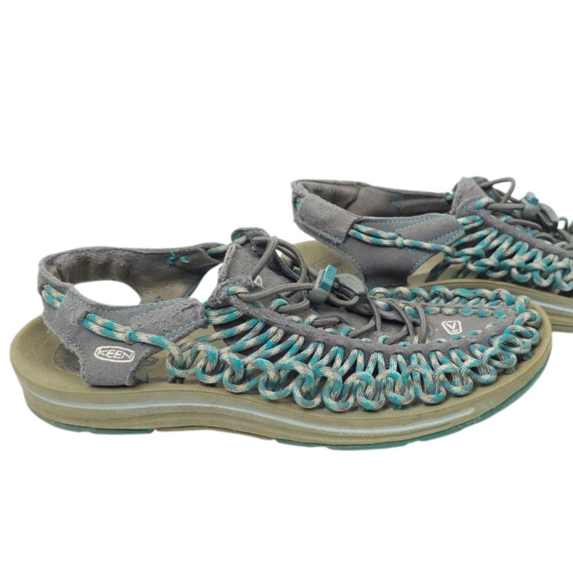 KEEN Keen Uneek Sandals Womens 7.5 Two Cord Outdoor Heel Strap Size US 7.5 / IT 37.5 - 13 Thumbnail