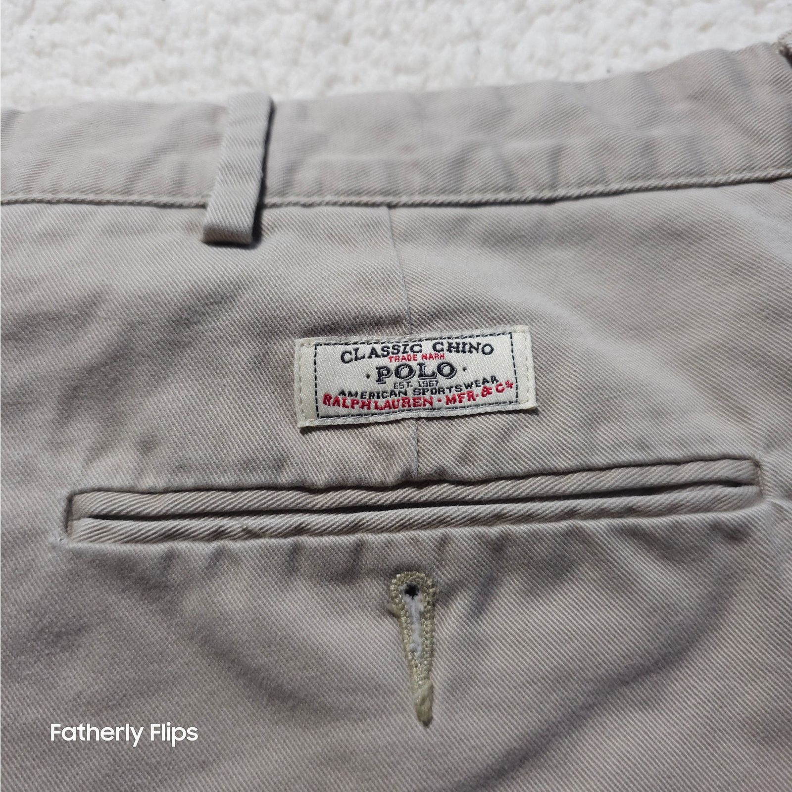 Polo Ralph Lauren Polo Ralph Lauren Prospect Shorts Mens 42 Khaki Chino Cotton Size US 42 / EU 58 - 9 Thumbnail