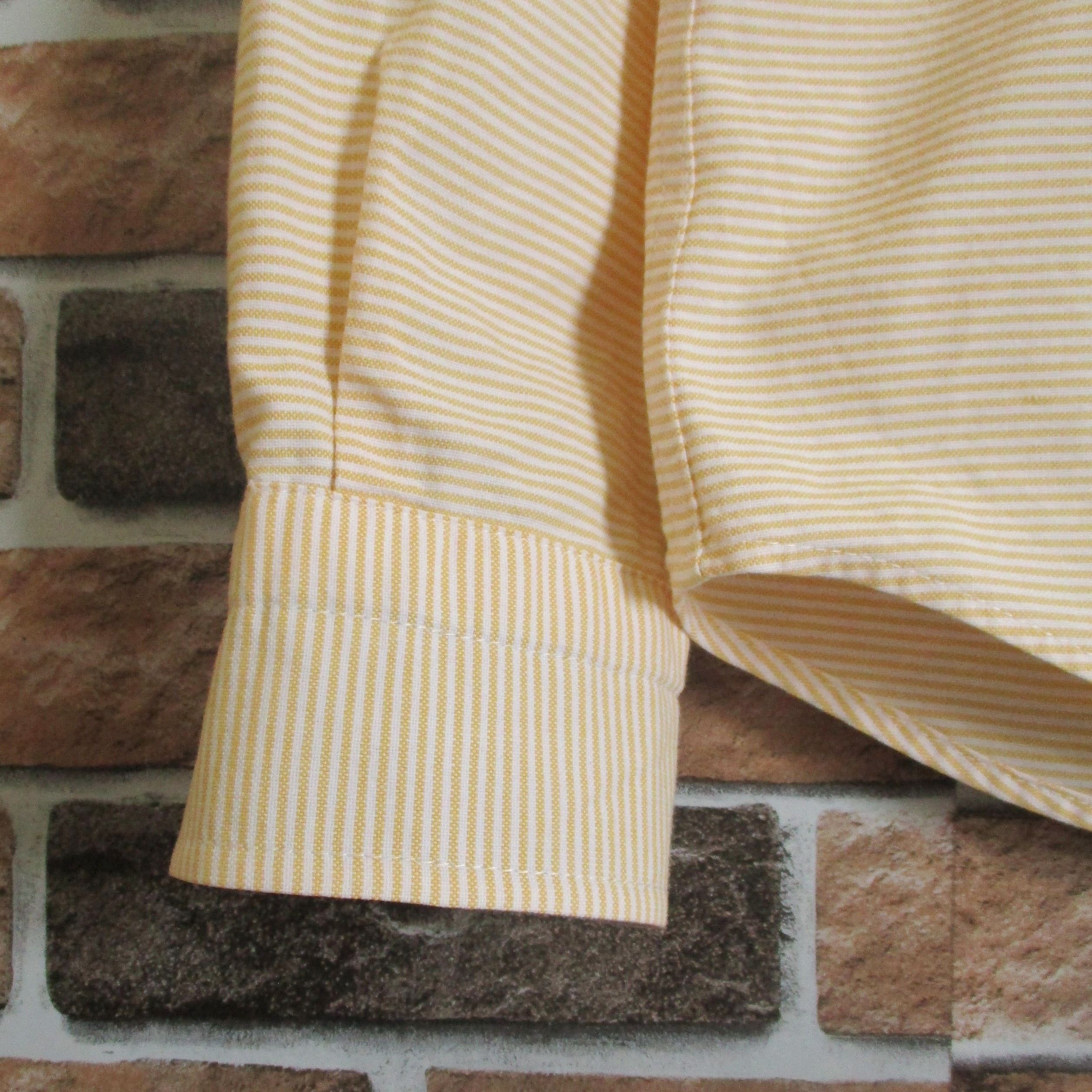 Kansai Yamamoto Up To You Striped Cotton Pleated Shirt Size US M / EU 48-50 / 2 - 4 Thumbnail