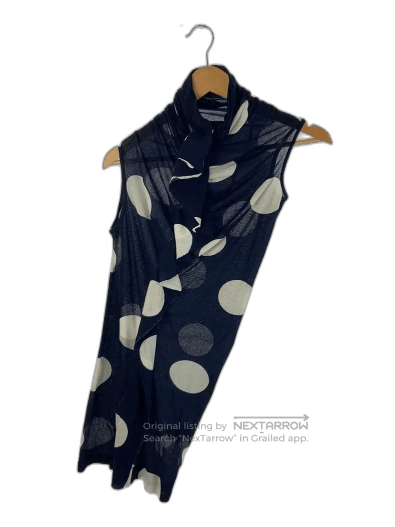 Yohji Yamamoto Y's Yohji Yamamoto Polka Dot Sleeveless Top Size US M / EU 48-50 / 2 - 1 Thumbnail