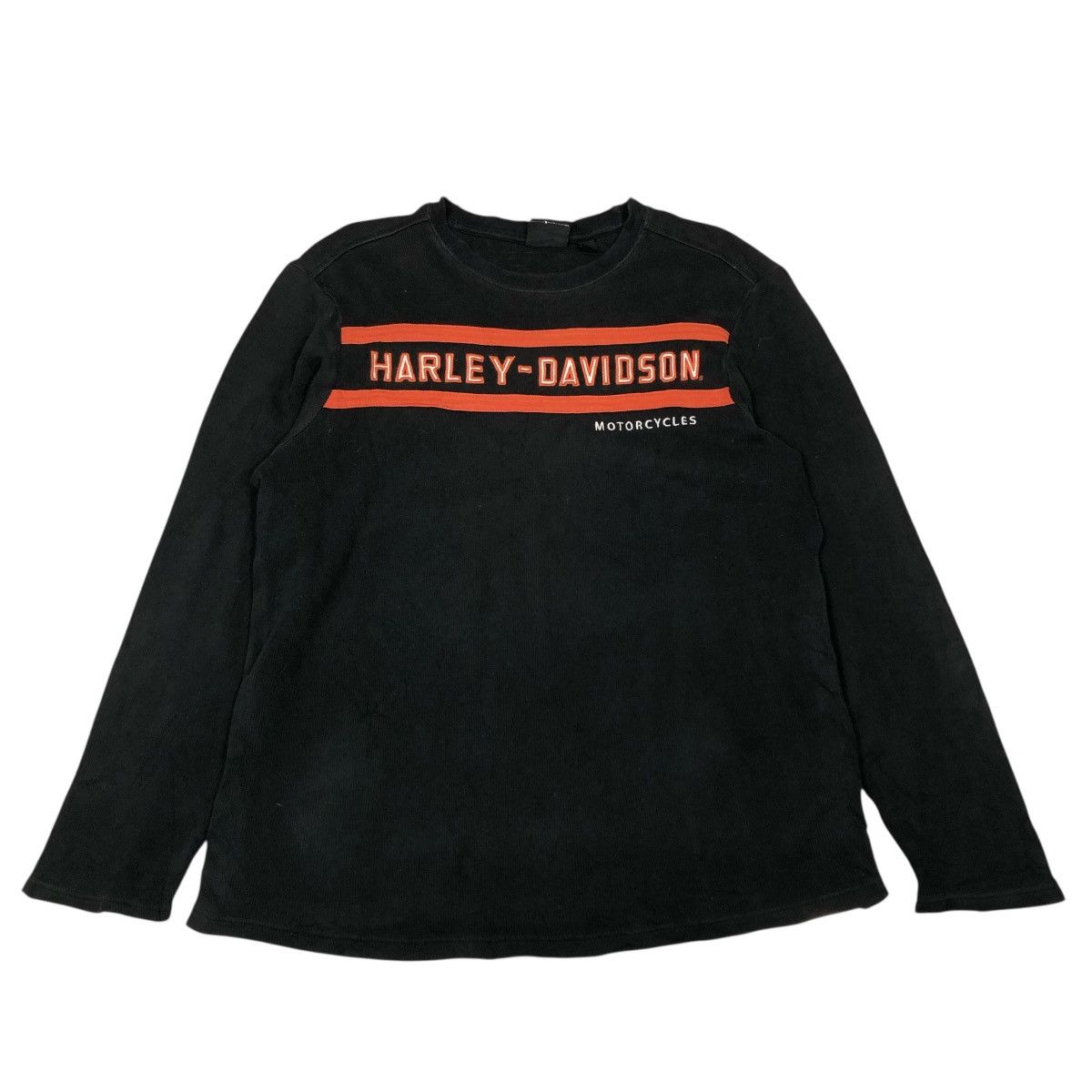Harley Davidson 📌Vintage Sweatshirt Harley Davidson Big Logo Design Size US M / EU 48-50 / 2 - 1 Thumbnail