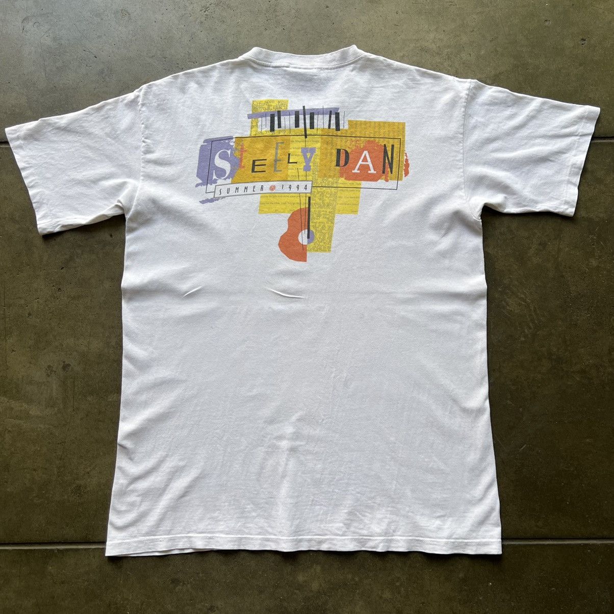 Band Tees VTG 1994 Steely Dan Band Tee Shirt Tour Summer Boddhisatva Size US L / EU 52-54 / 3 - 2 Thumbnail