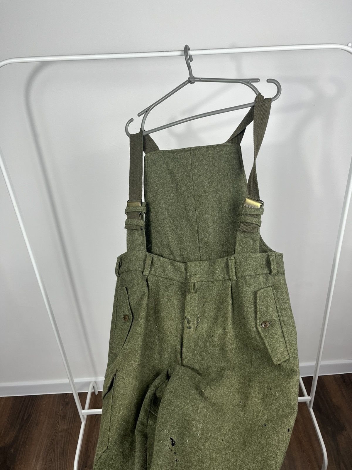 Other Austrian wool hunting Tyrolean suspenders trousers size 26 Size US 36 / EU 52 - 8 Thumbnail