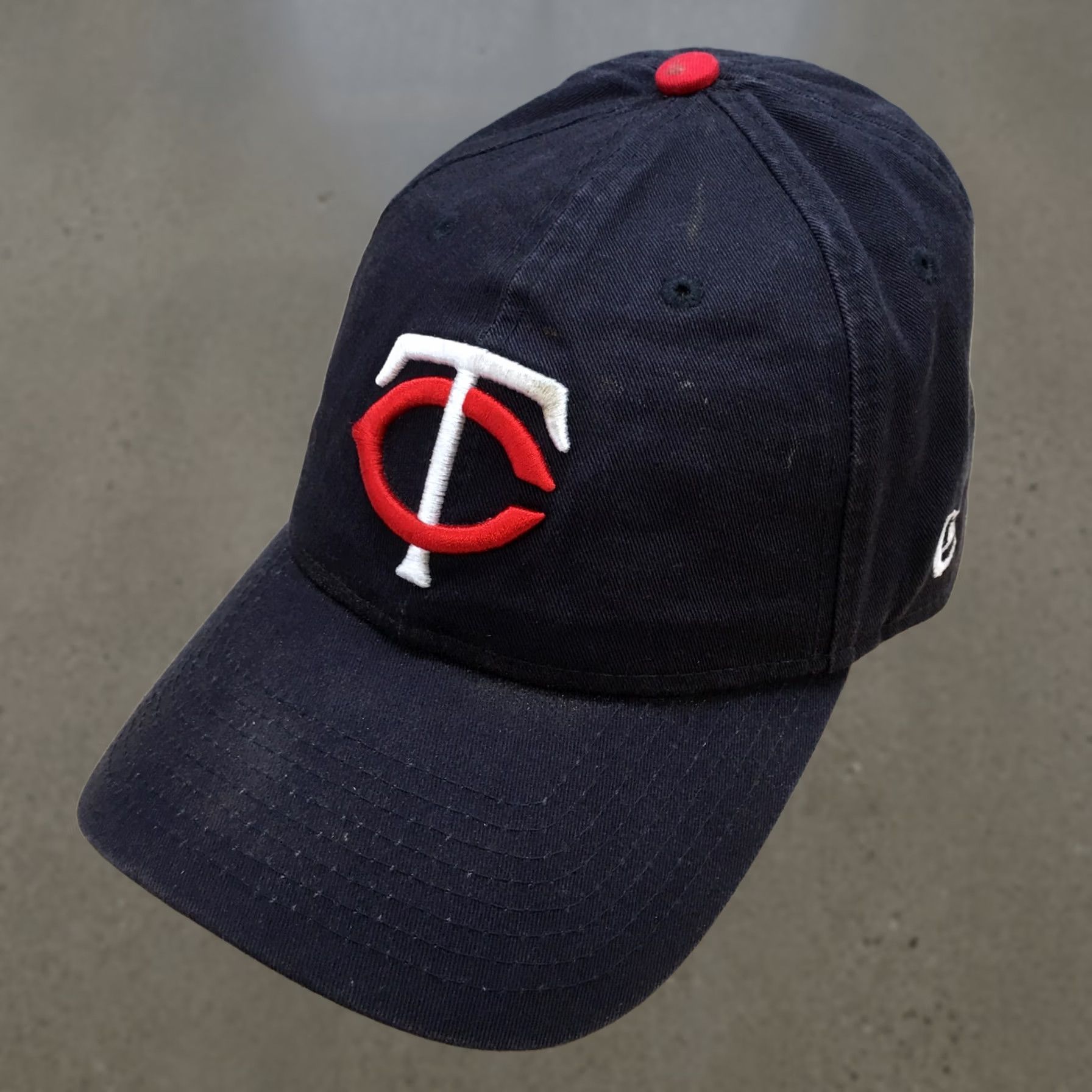 New Era Minnesota Twins New Era Baseball Hat Mens Blue S Curved Brim Embroidered Logo Size ONE SIZE - 1 Thumbnail