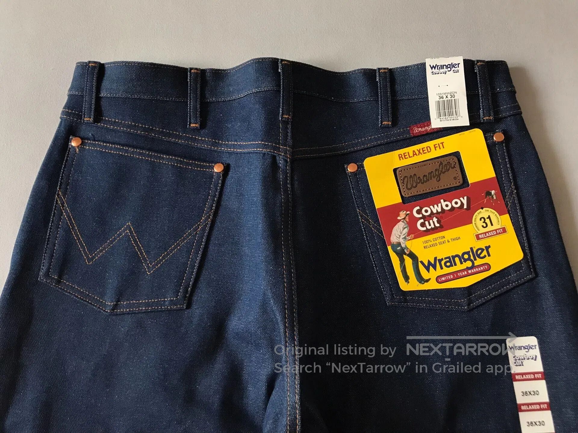 Wrangler Wrangler 31MWZ Denim Jeans. Size US 36 / EU 52 - 5 Thumbnail