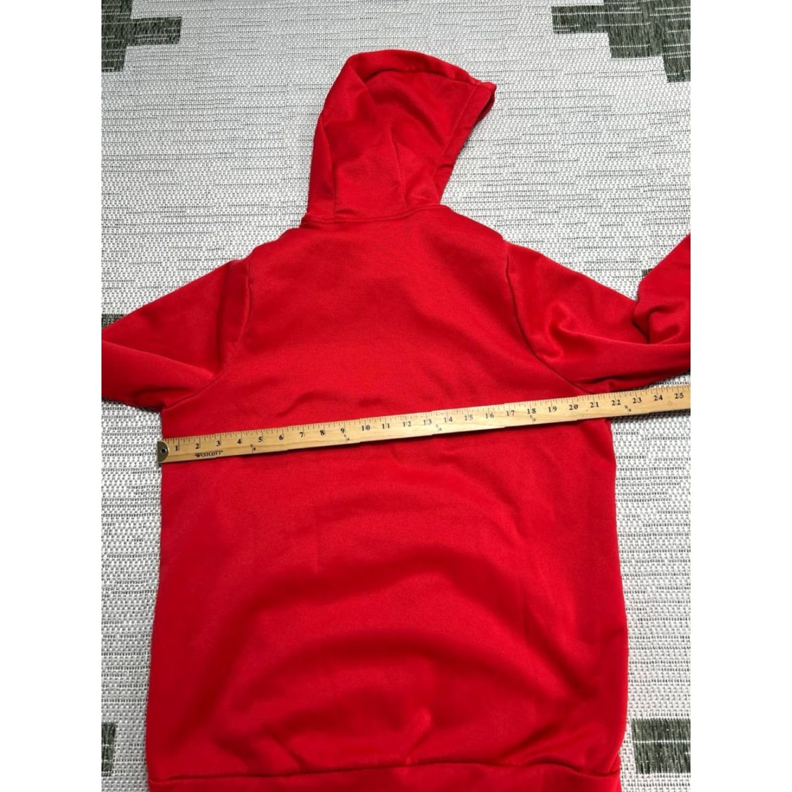 Nike Nike Hoodie Mens Large Red Fleece Dri Fit Raglan Sleeve Athleisure Warm Winter Size US L / EU 52-54 / 3 - 7 Thumbnail