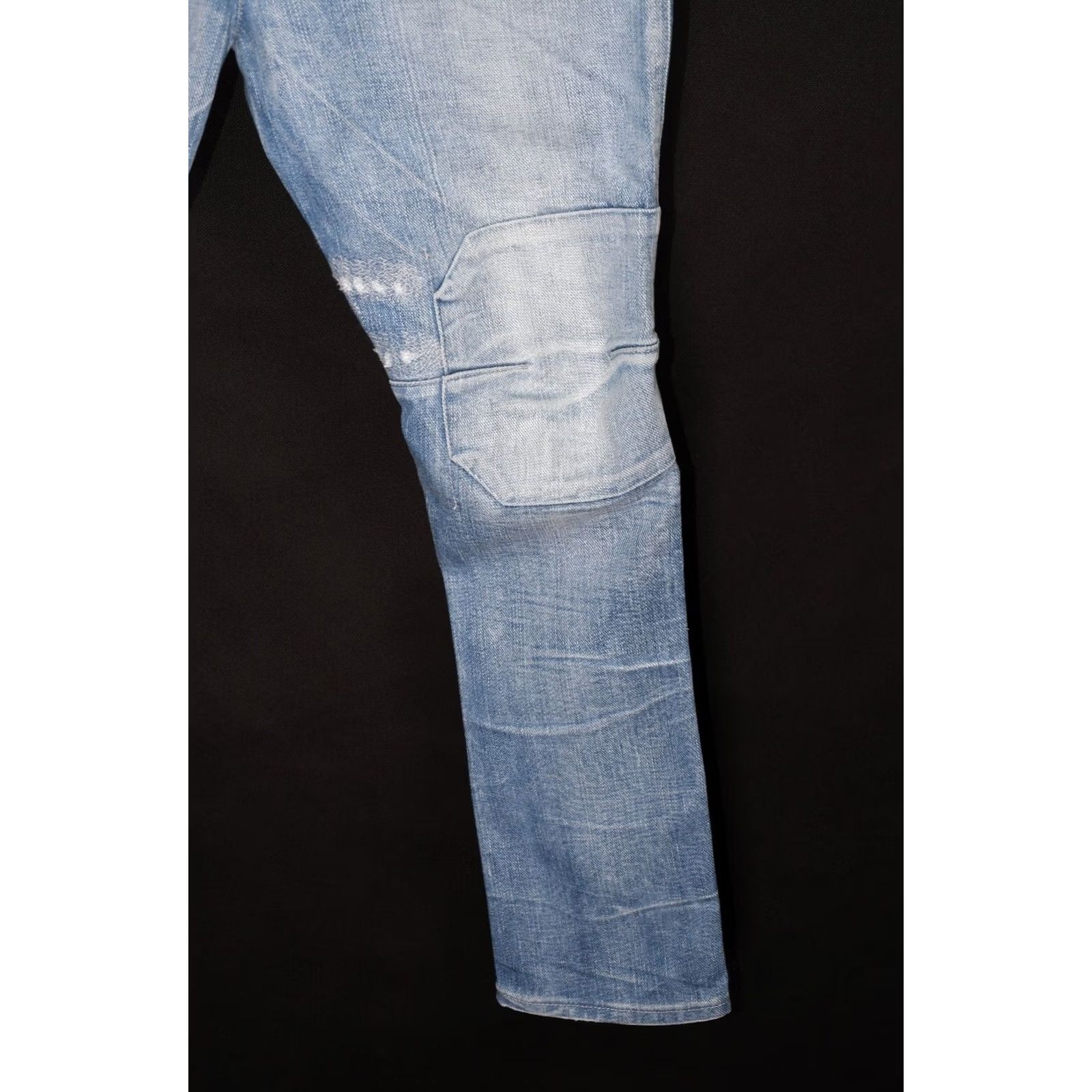 G-Star G-Star RAW Dean Loose Tapered Nippon Denim Vintage Repair Women's Jeans W24/L30 Size 42" / US 20 - 6 Thumbnail