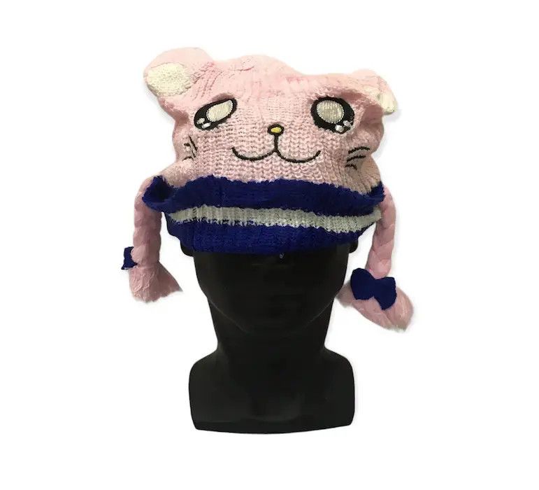 Cartoon Network × Japanese Brand Japanese Brand Hamtaro Bunny Horn Beanie Hat Size ONE SIZE - 1 Thumbnail