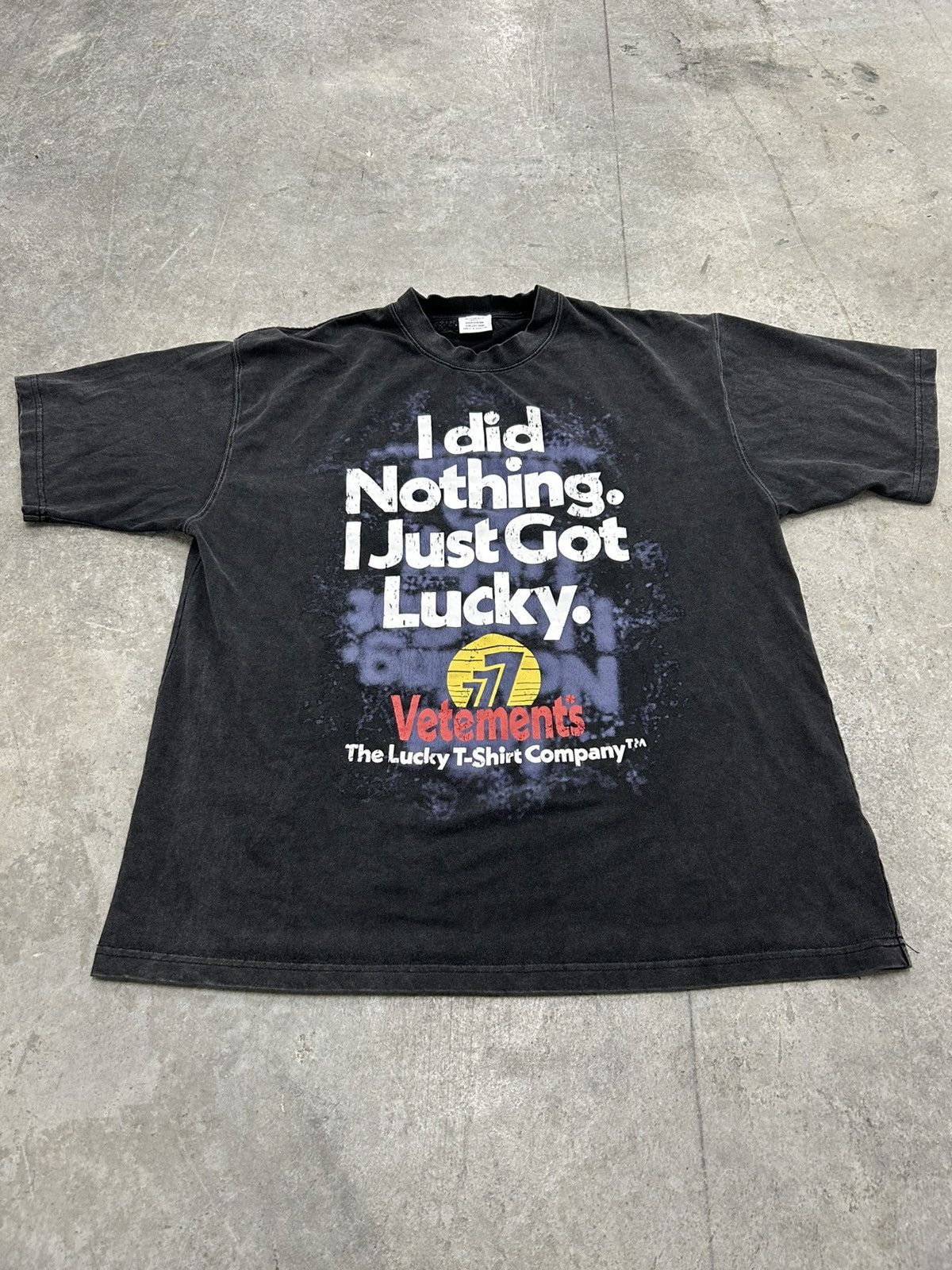 Streetwear × Vetements Vetements I did nothing. I just got
