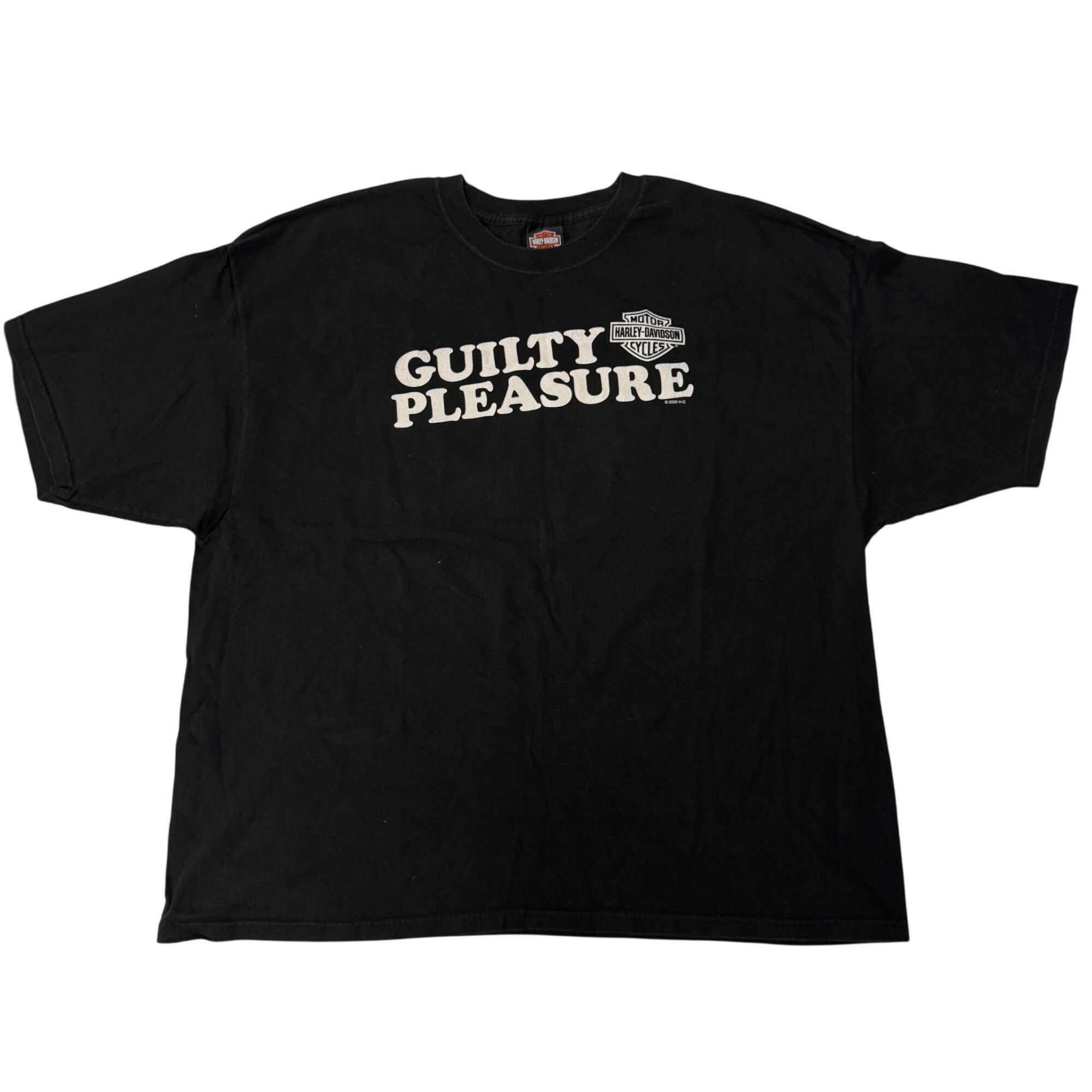 Harley Davidson H-D GUILTY PLEASURE Motorcycle Rio Grand Valley TEXAS Biker Size US XXL / EU 58 / 5 - 2 Thumbnail