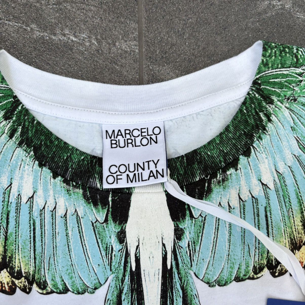 Marcelo Burlon Marcelo Burlon County of Milan Icon Wings basic t-shirt Size US XL / EU 56 / 4 - 5 Thumbnail