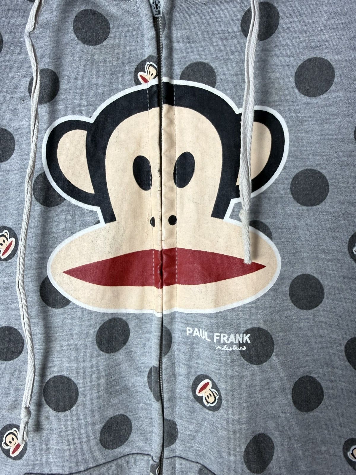 20471120 Paul frank monkey polkadot zip hoodie Size US M / EU 48-50 / 2 - 5 Thumbnail