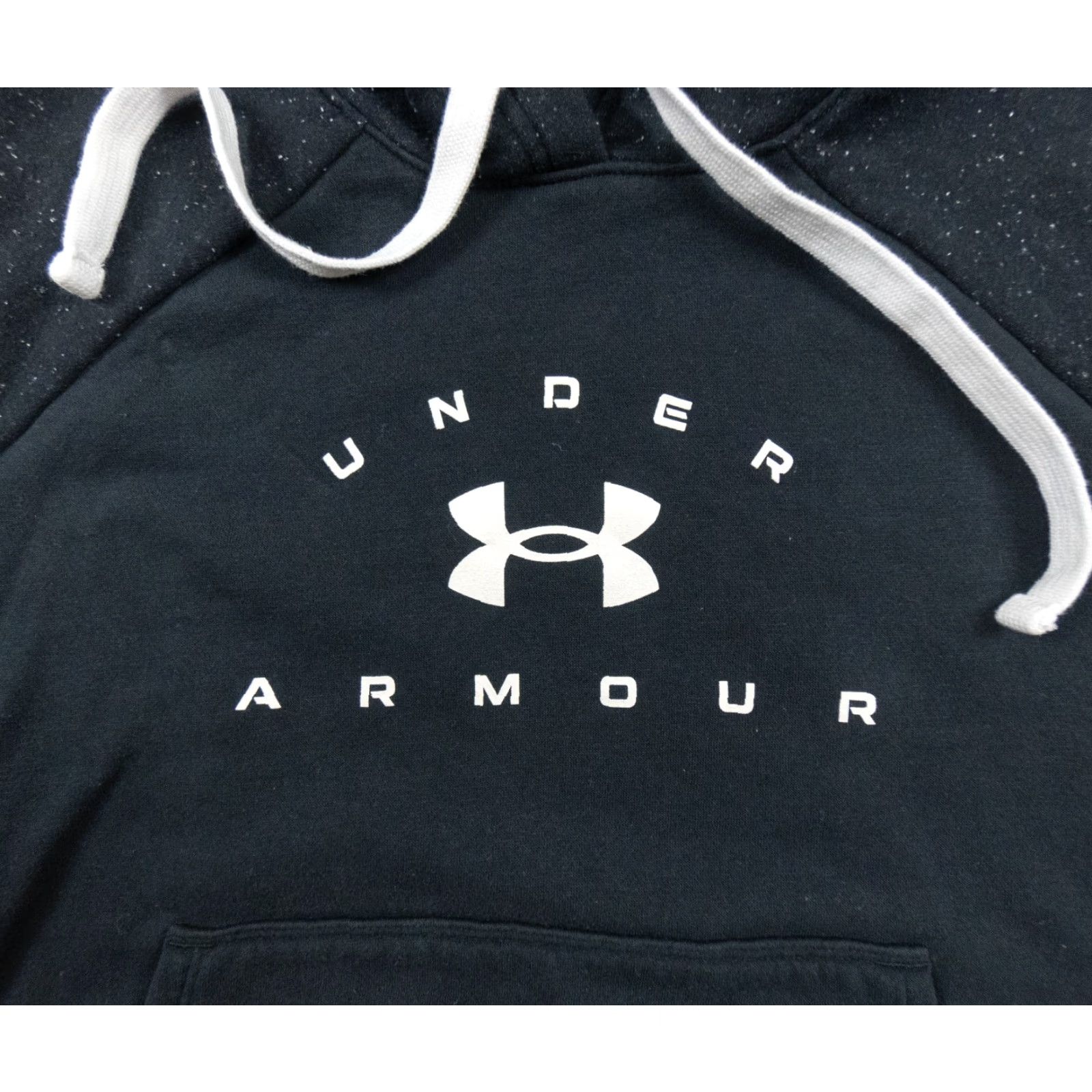 Under Armour Under Armour Women's Hoodie Sweatshirt - Pullover - Black - Size Small (S) - Fleece, Drawstring Hood, Logo - Casual Activewear Size S / US 4 / IT 40 - 3 Thumbnail
