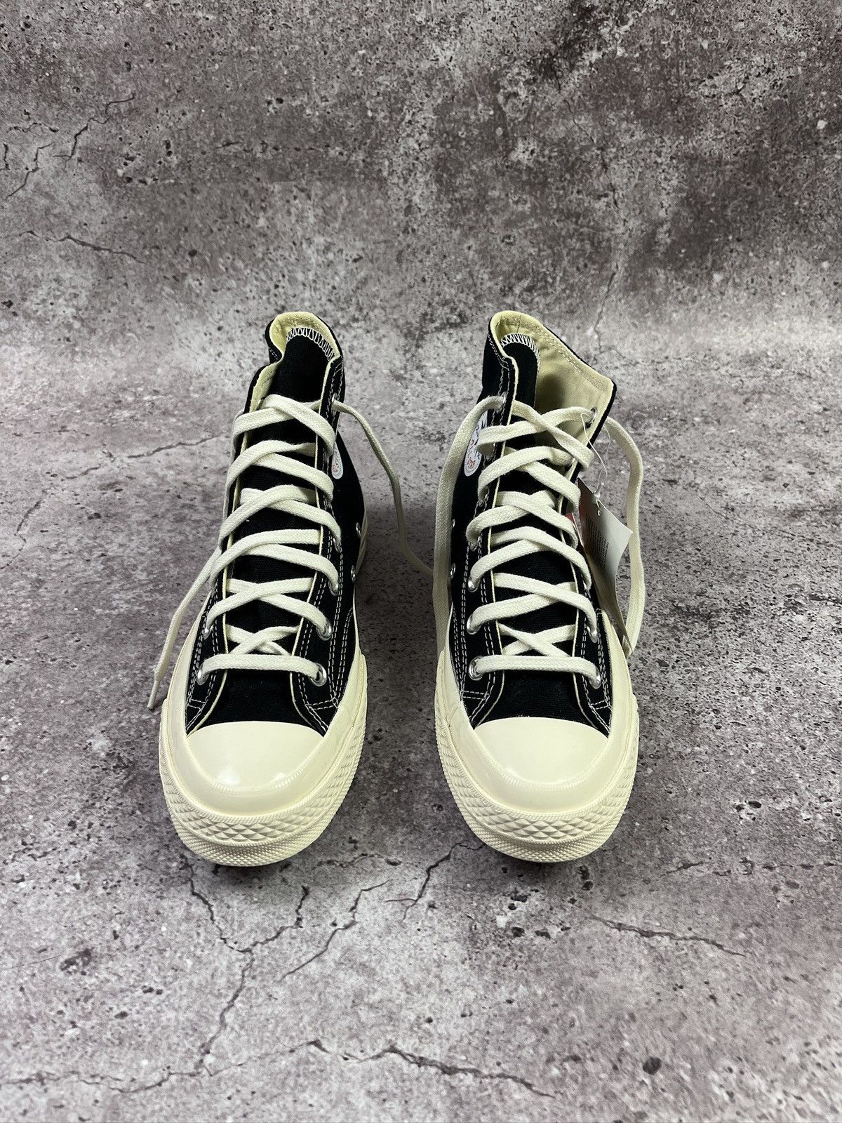 Comme des Garcons PLAY × Converse Comme des Garçons PLAY x Converse Chuck Taylor 70 Hi ❤️ CDG Size US 6 / EU 39 - 2 Thumbnail