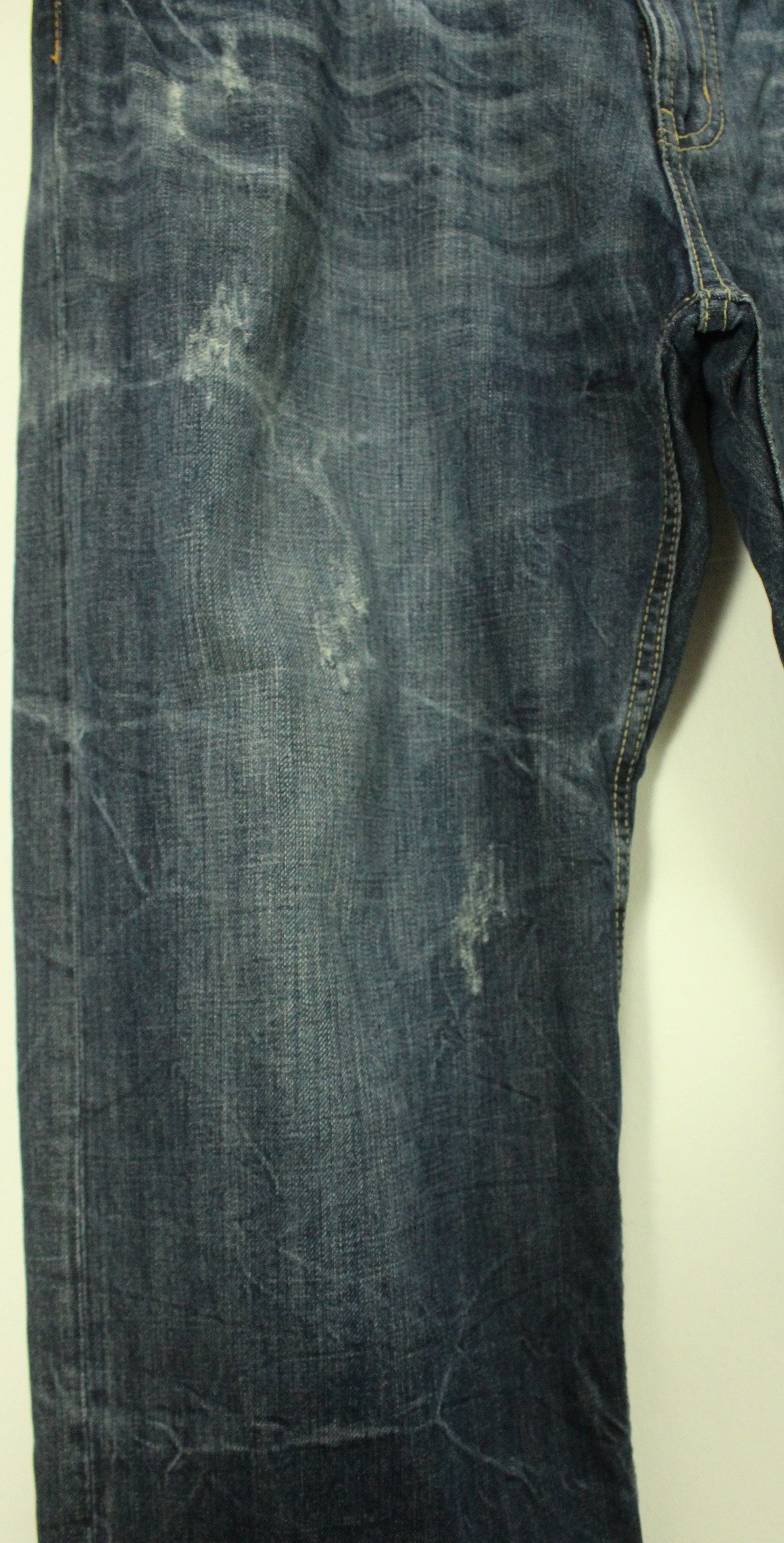 Christian Audigier × Ed Hardy × Von Dutch Embroidered Skull ORIRIN Distressed Denim Size US 36 / EU 52 - 7 Thumbnail