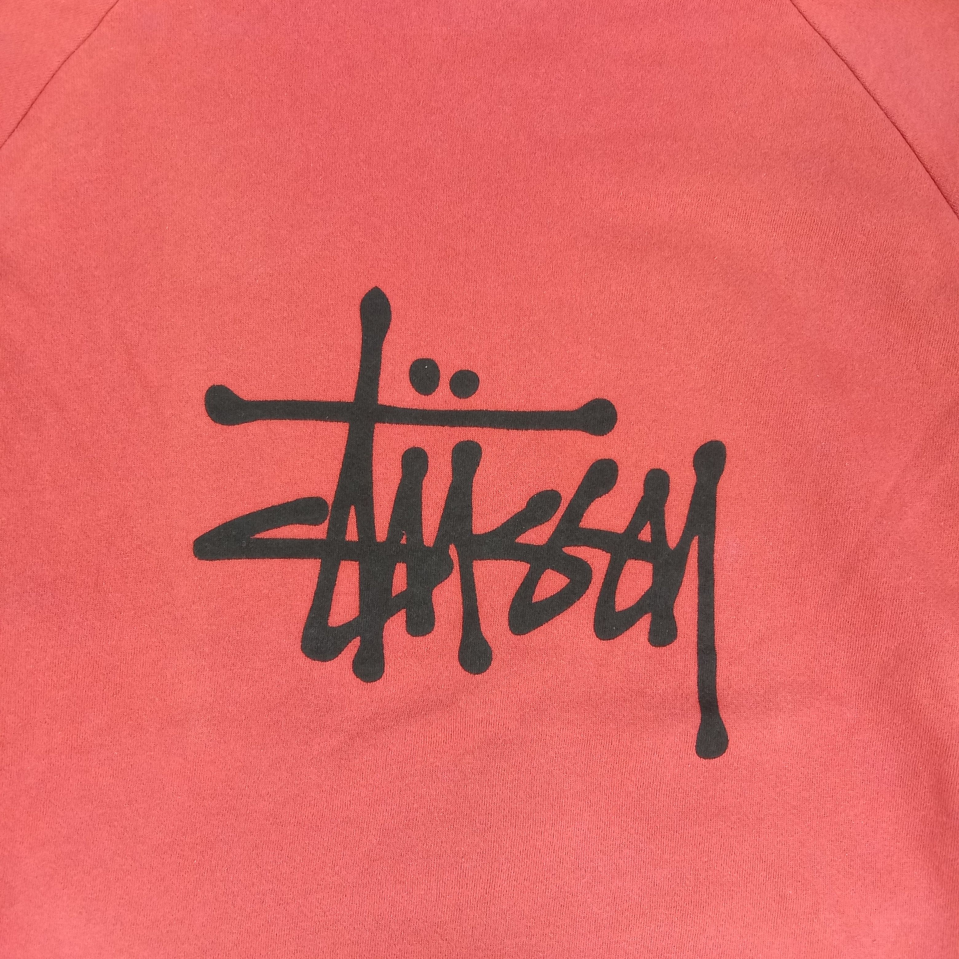 Stussy × Vintage Stussy American Style Big Logo Baggy Hoodies Size US XL / EU 56 / 4 - 2 Thumbnail