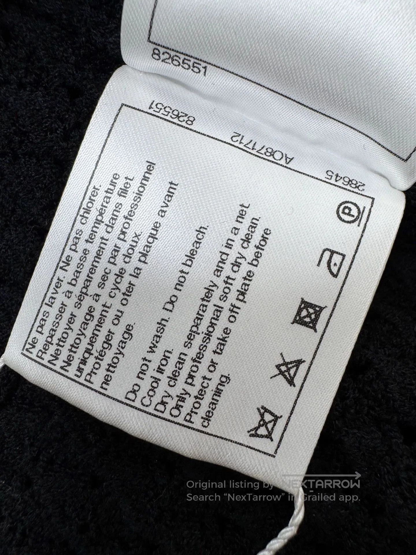 Chanel Chanel 17A Black Knit Dress. Size US M / EU 48-50 / 2 - 6 Thumbnail