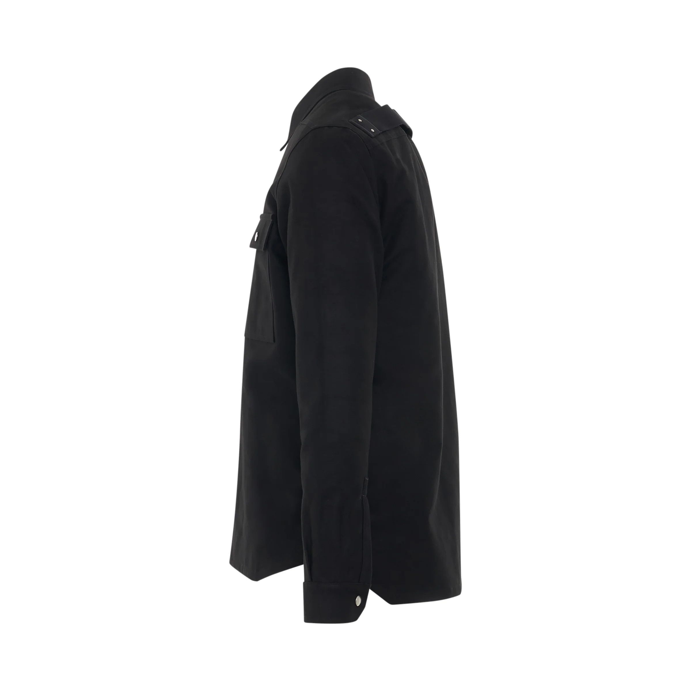 Rick Owens o1mris0824 Padded Jacket in Black Size US M / EU 48-50 / 2 - 3 Thumbnail