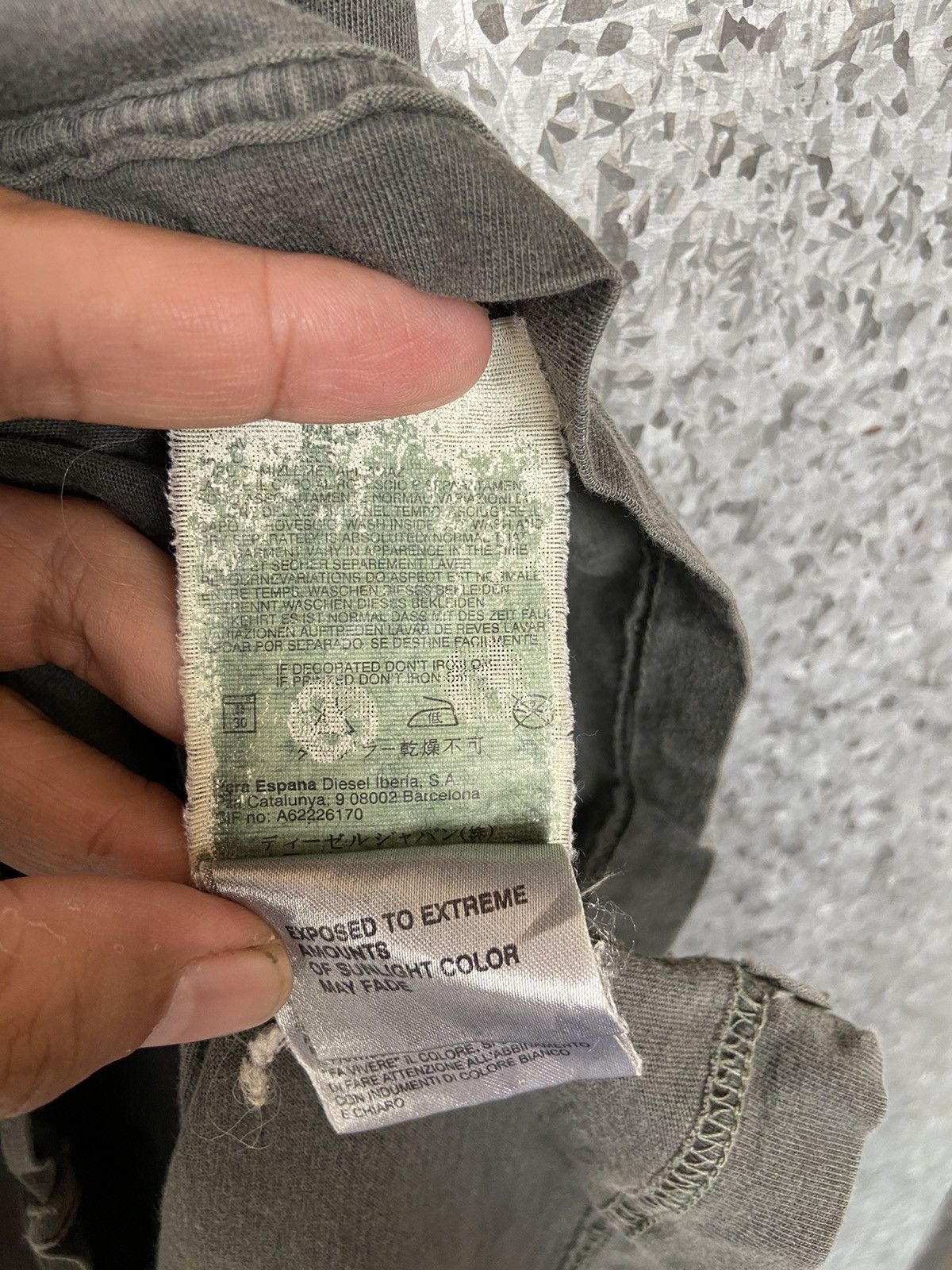 Diesel Diesel long sleeve distressed Size US L / EU 52-54 / 3 - 5 Thumbnail