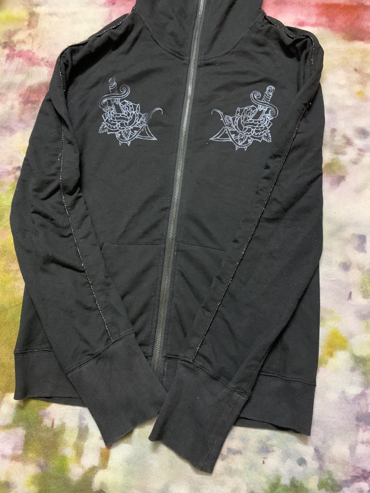 BUFFALO BOBS Buffalo Bobs Tribal Black Apocalypse Sweater Full Zip Hoodie Size US M / EU 48-50 / 2 - 6 Thumbnail